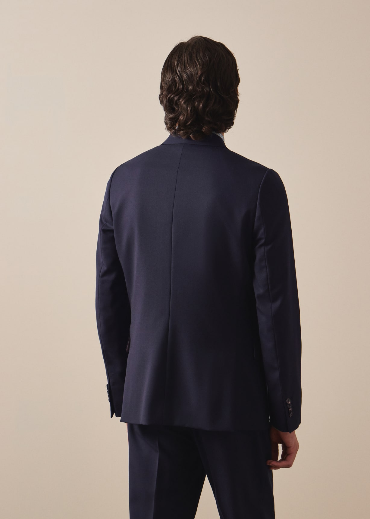 The Soho - Tailored-Fit Navy Wool 'A Suit To Travel In' Blazer