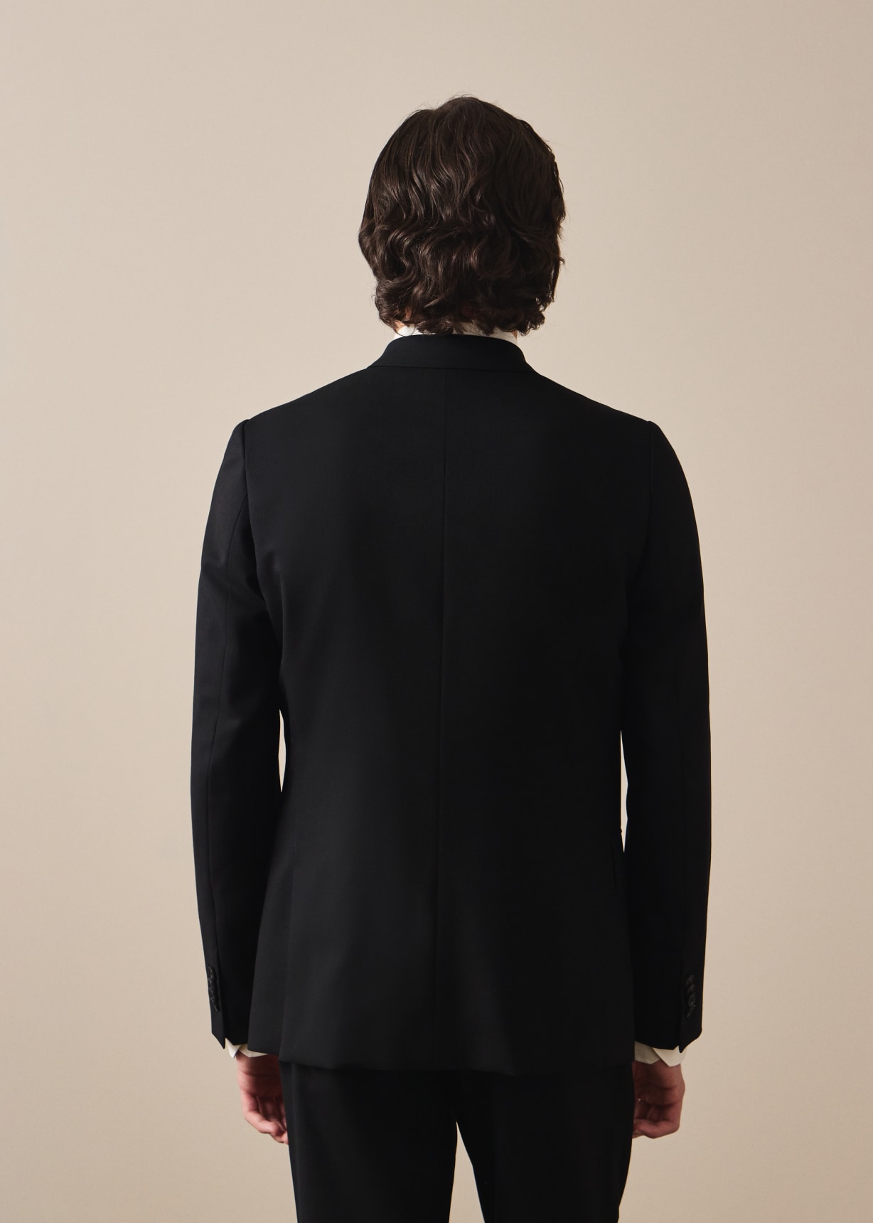 The Soho - Tailored-Fit Black Wool 'A Suit To Travel In' Blazer