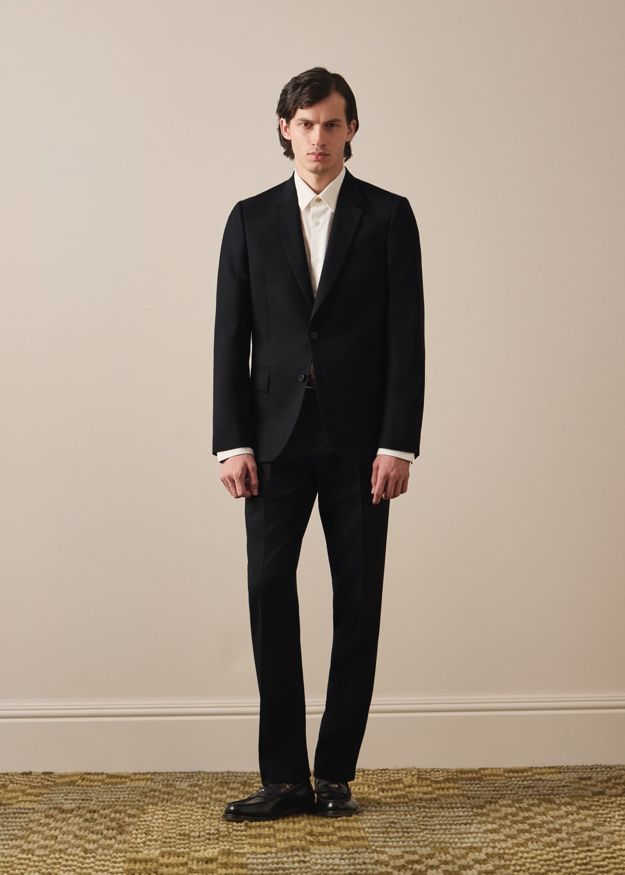 The Soho - Tailored-Fit Black Wool 'A Suit To Travel In' Blazer