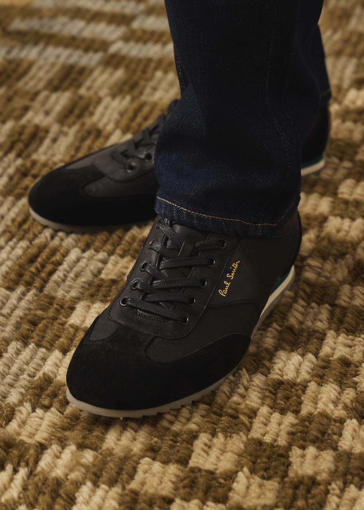 Men's Black 'Chilly' Trainers