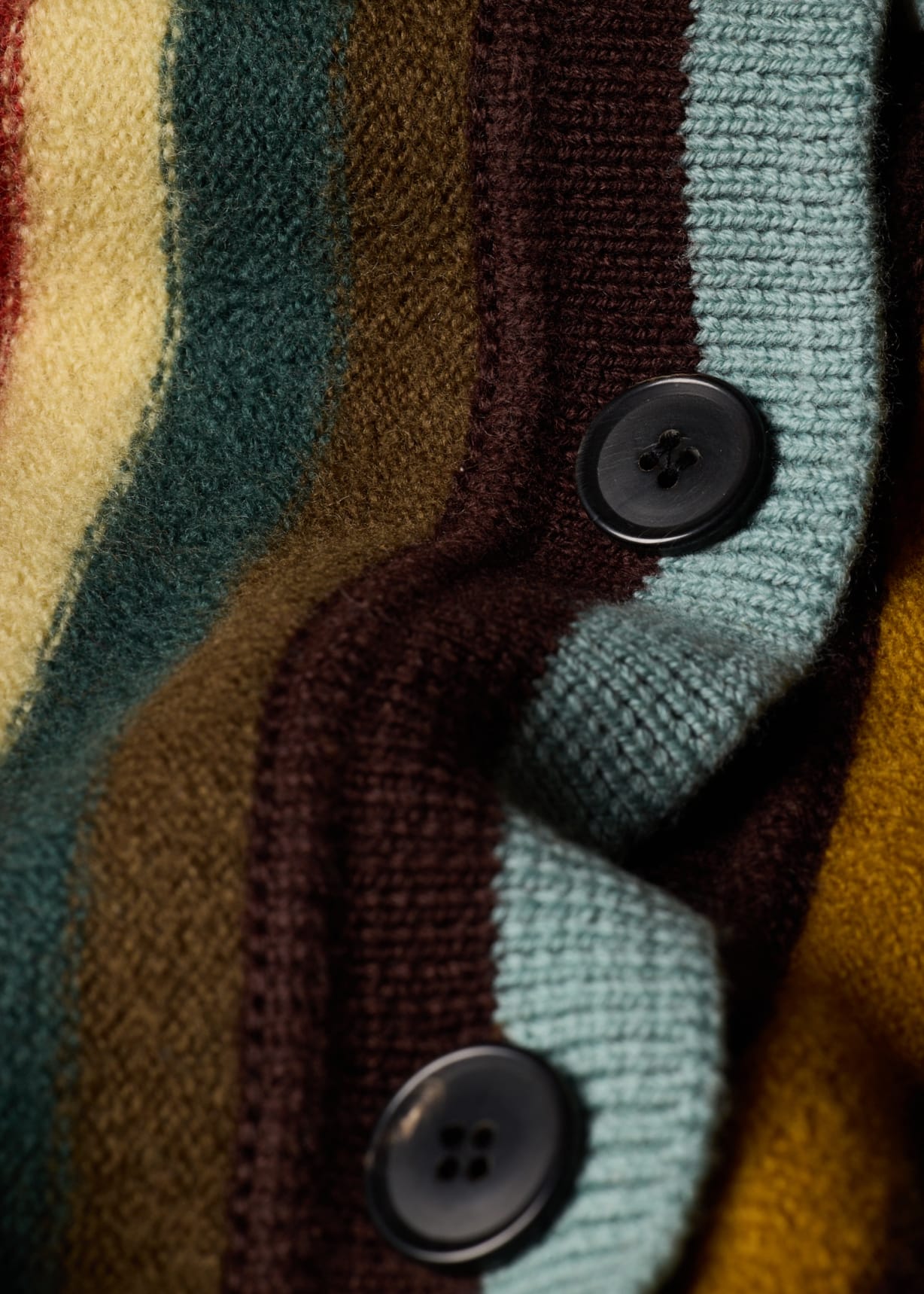 Women's Merino Wool 'Signature Stripe' Cardigan Paul Smith