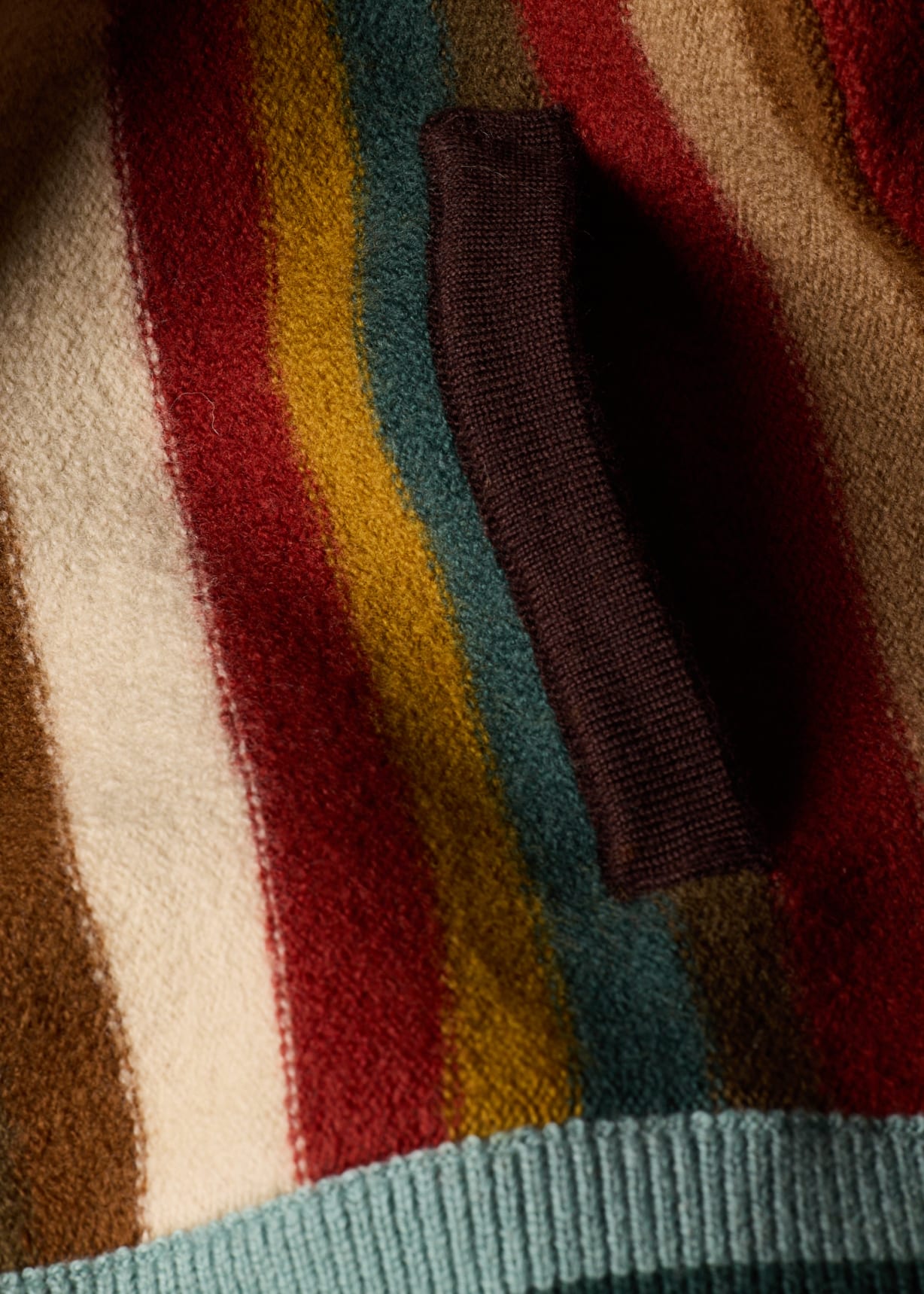 Women's Merino Wool 'Signature Stripe' Cardigan Paul Smith