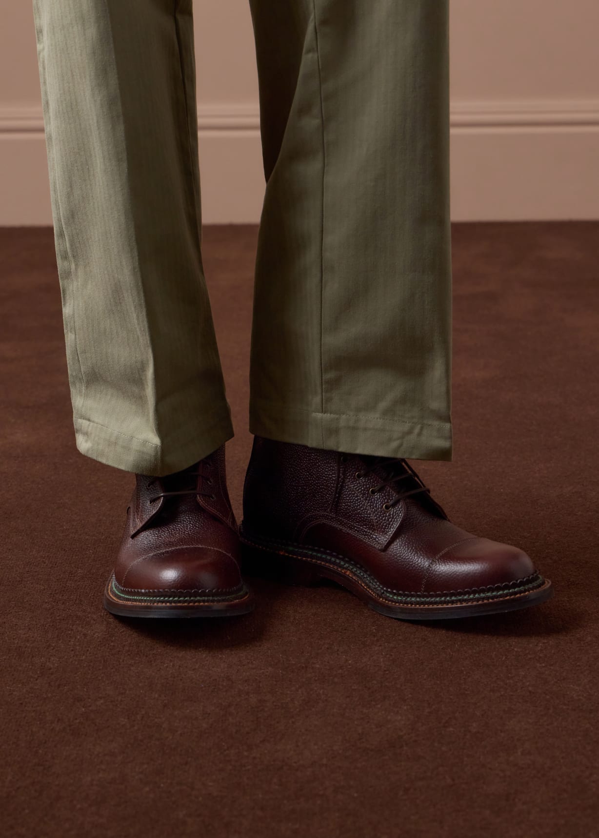 Paul Smith + Grenson - Brown 'Coleman' Boots