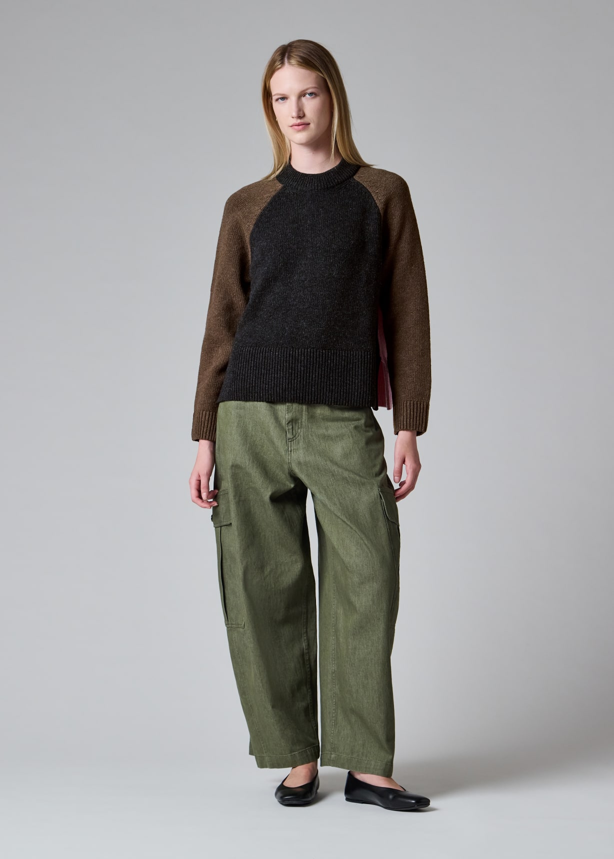 Paul Smith loves Barbour ニット セーター S Paul Smith loves Barbour - Women's Charcoal Tyneside Sweater