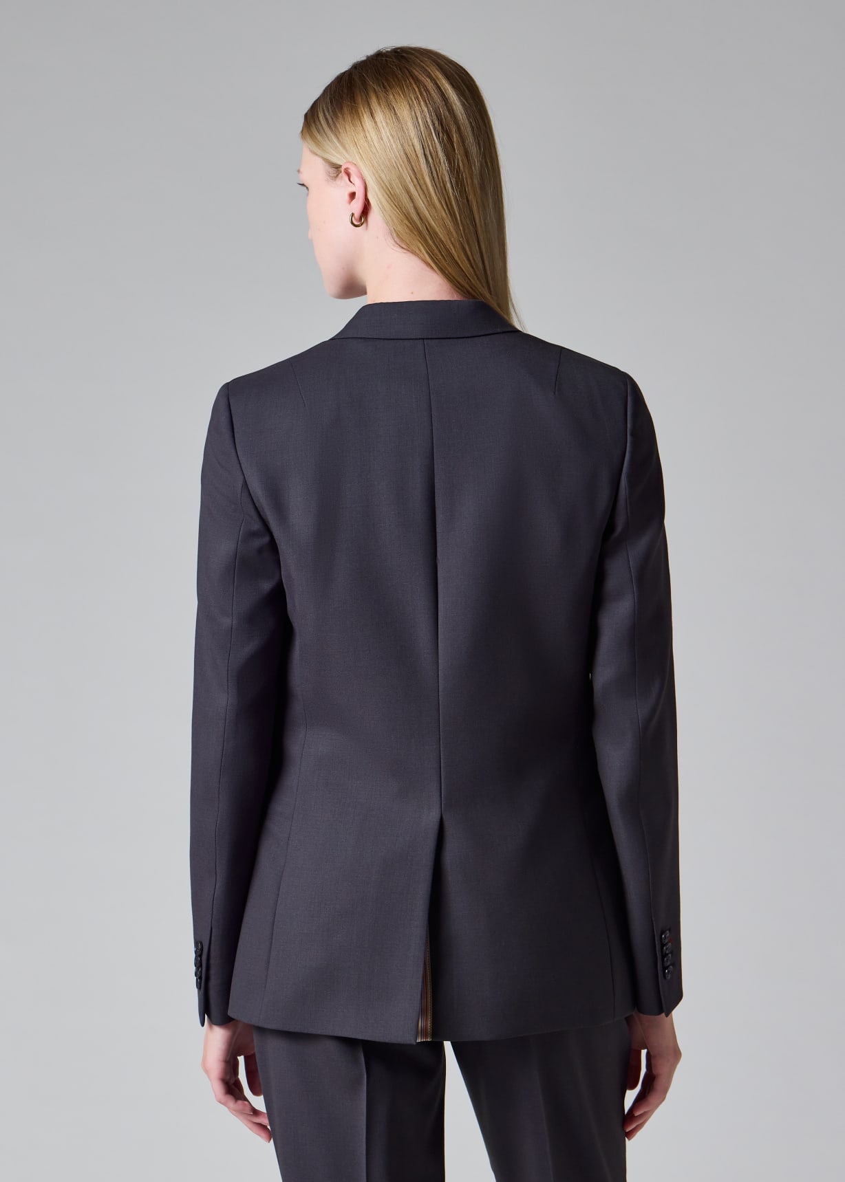 Women's A Suit To Travel In - Soft Purple Wool Two-Button Blazer