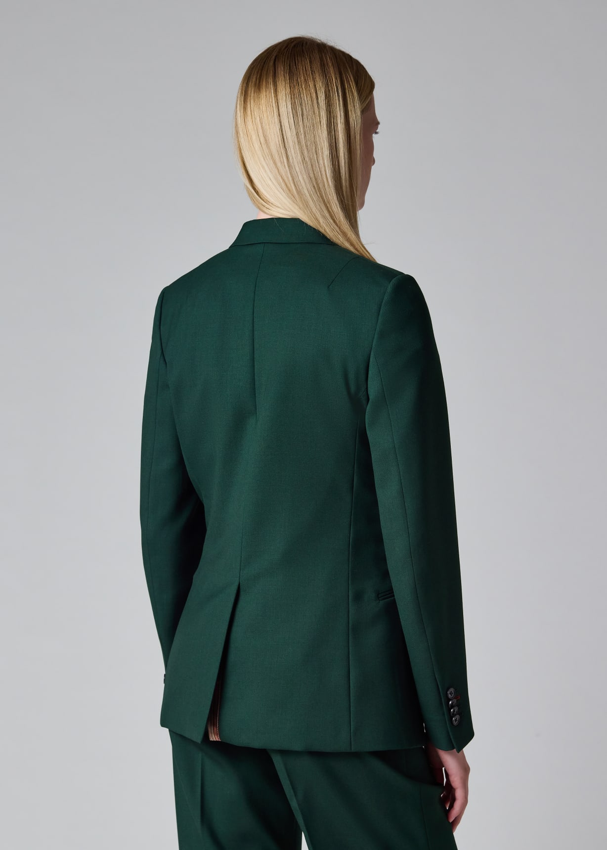 Paul Smith セットアップ パンツスーツ ジャガード柄 グリーン 38 Paul Smith セットアップ パンツスーツ ジャガード柄 グリーン 38
