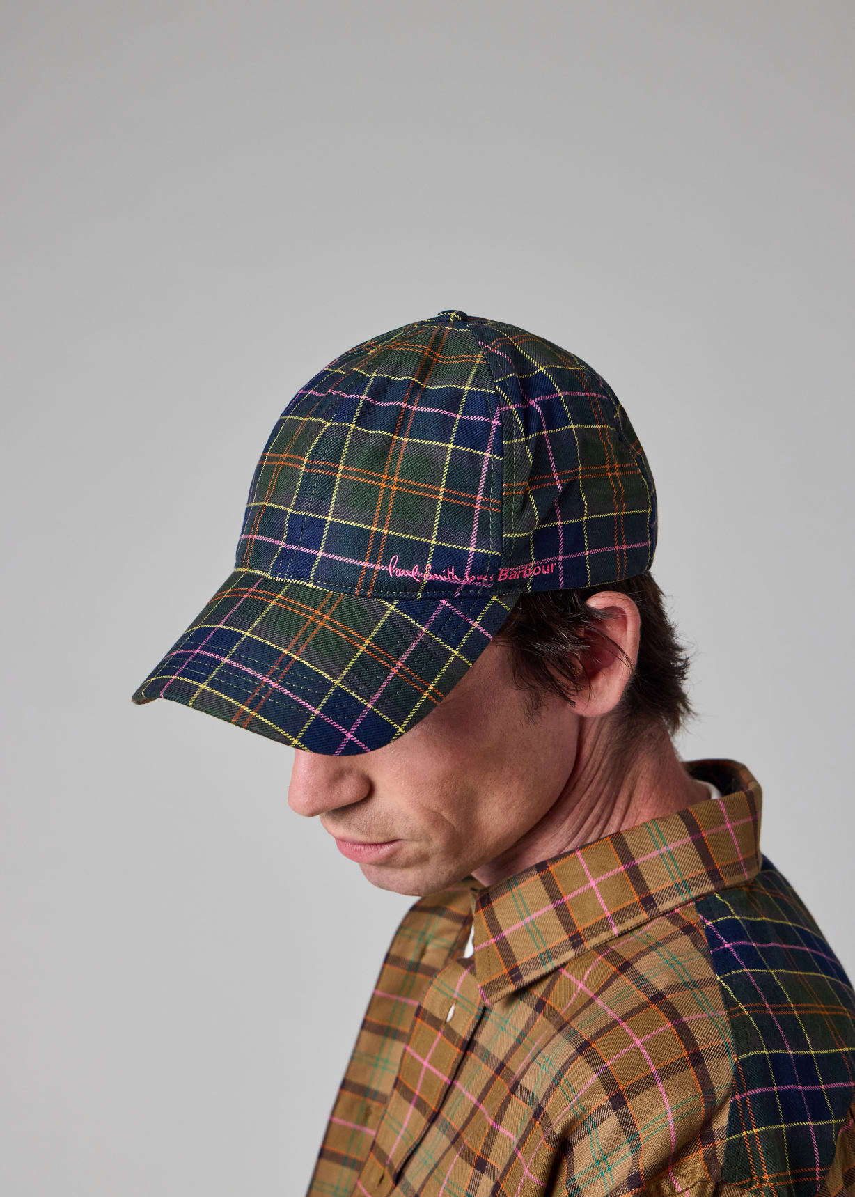 Paul Smith loves Barbour - Tartan Cap