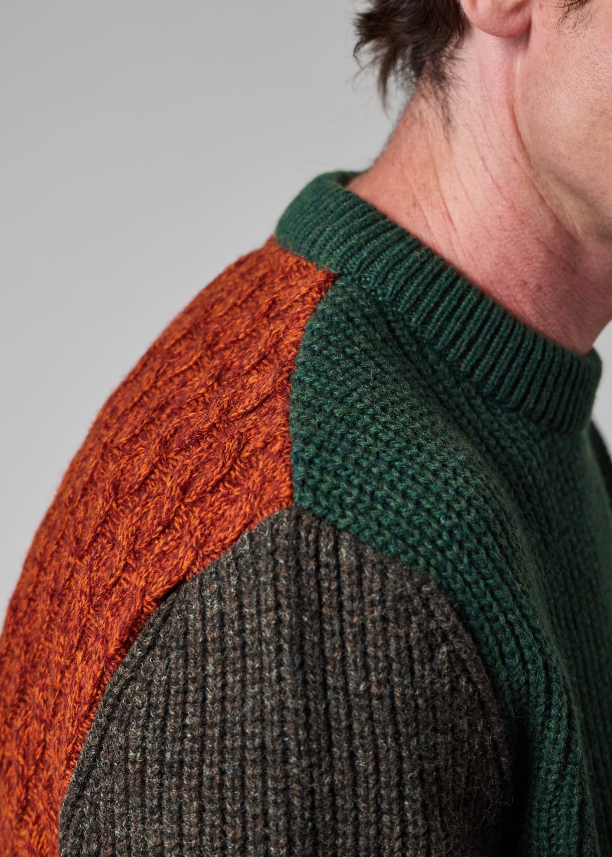 Paul Smith loves Barbour - Colourblock Tyne Sweater