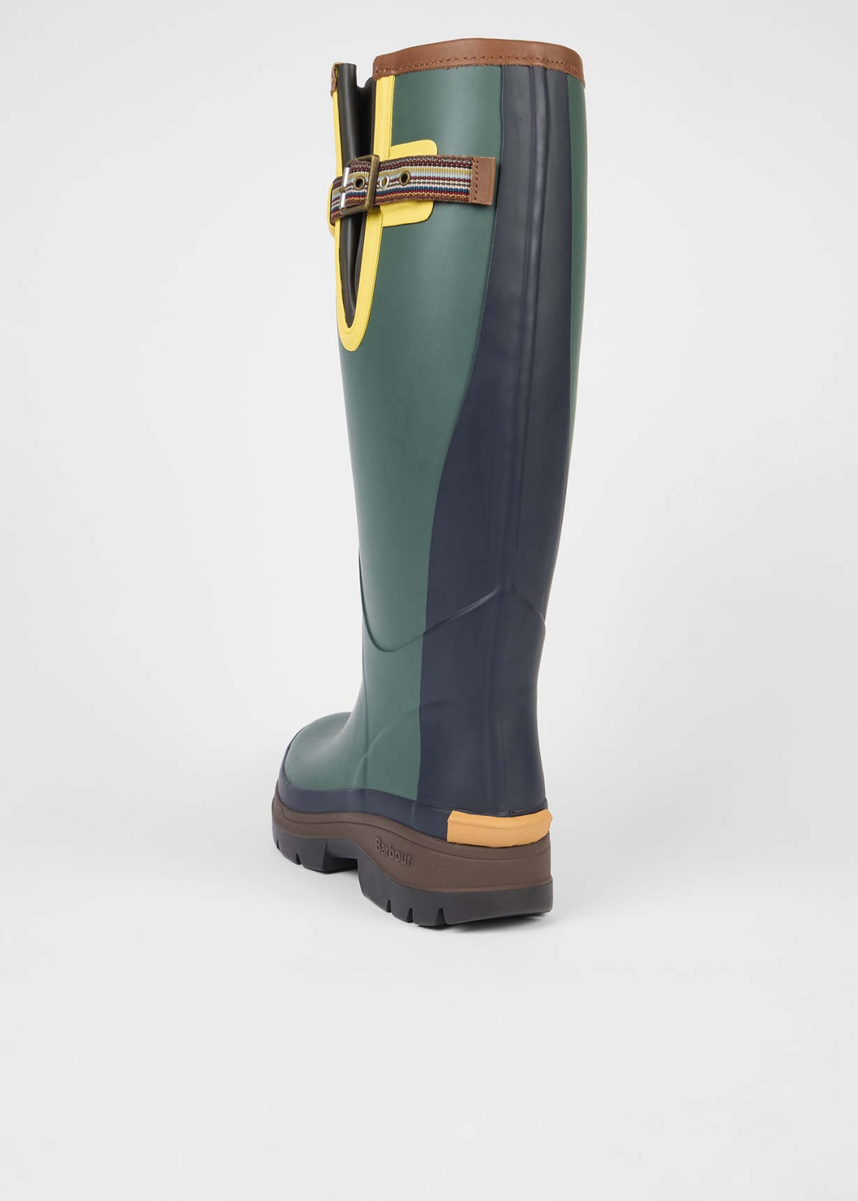 Paul Smith loves Barbour - Green Tall Wellingtons