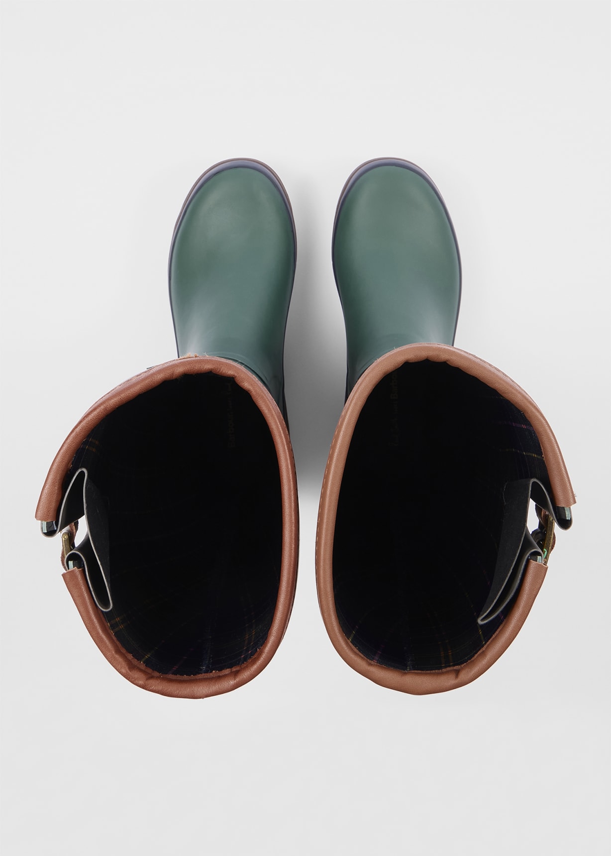 Paul Smith loves Barbour - Green Tall Wellingtons