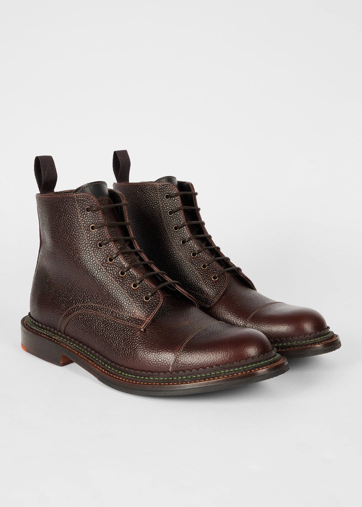 Paul Smith + Grenson - Brown 'Coleman' Boots