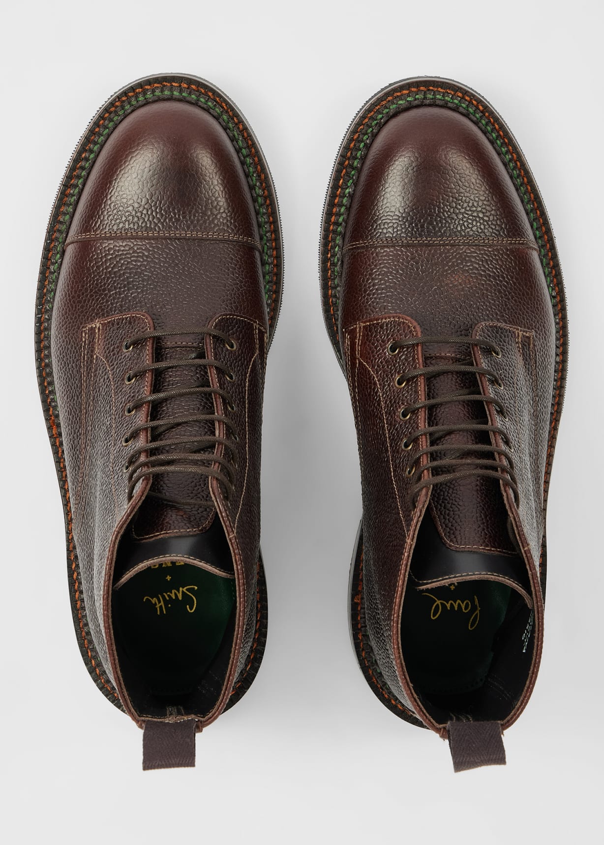 Paul Smith + Grenson - Brown 'Coleman' Boots