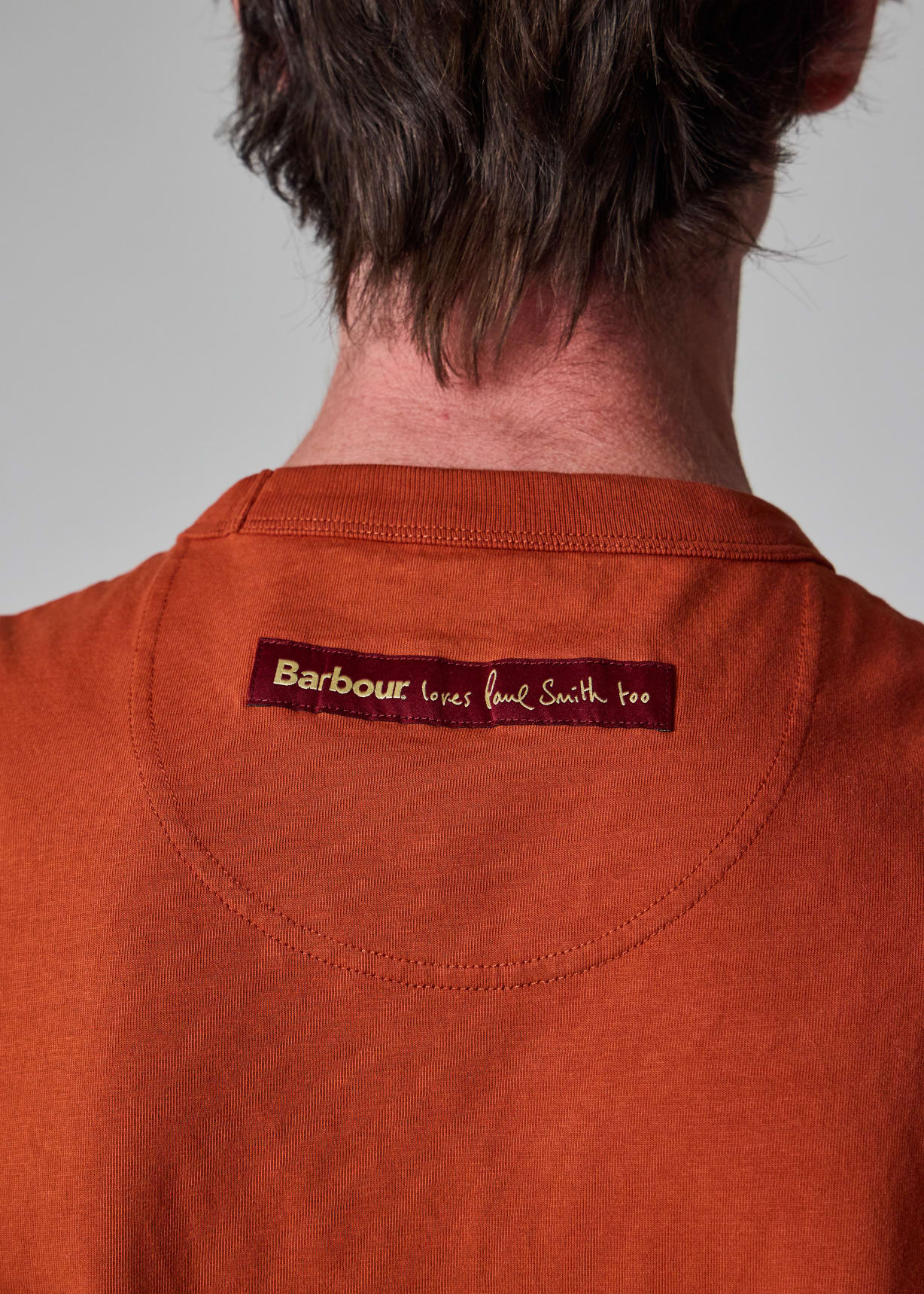 Paul Smith loves Barbour - Red Tinned Print T-Shirt