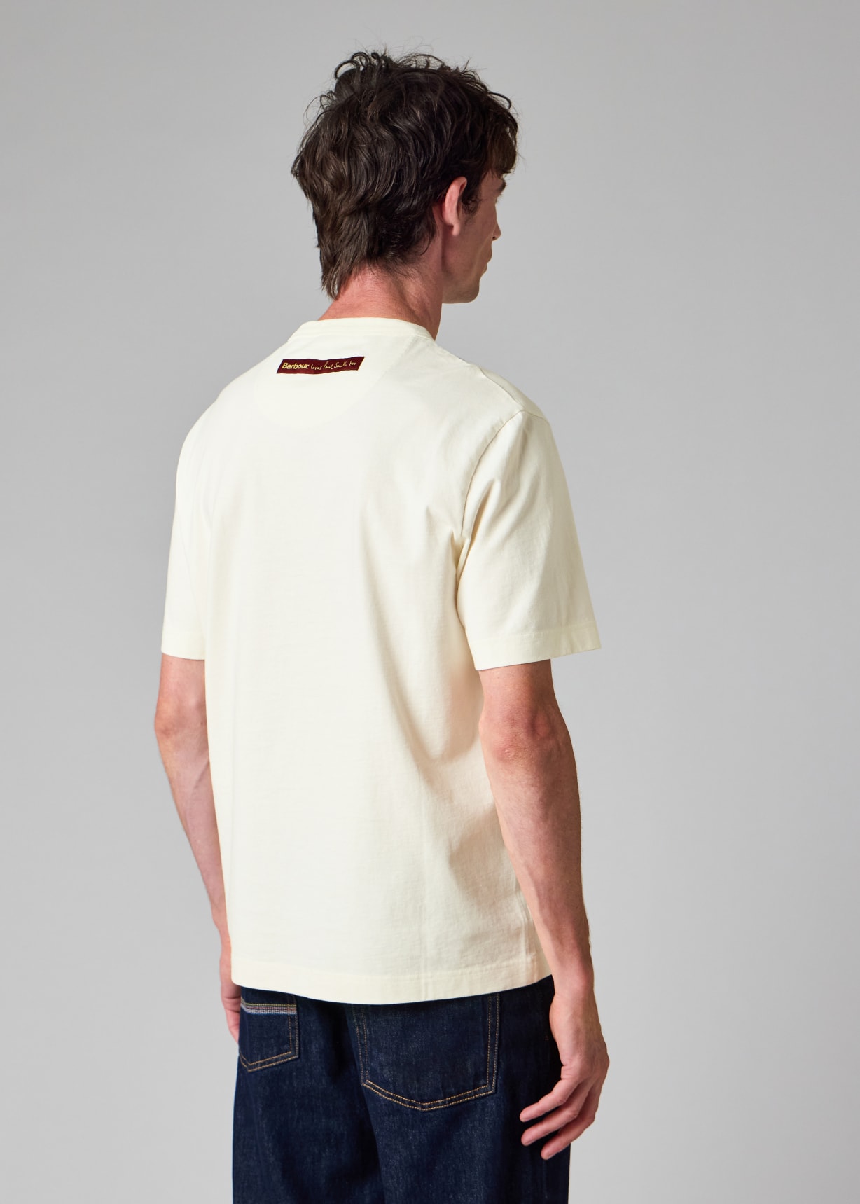 Paul Smith loves Barbour - White Tinned Print T-Shirt