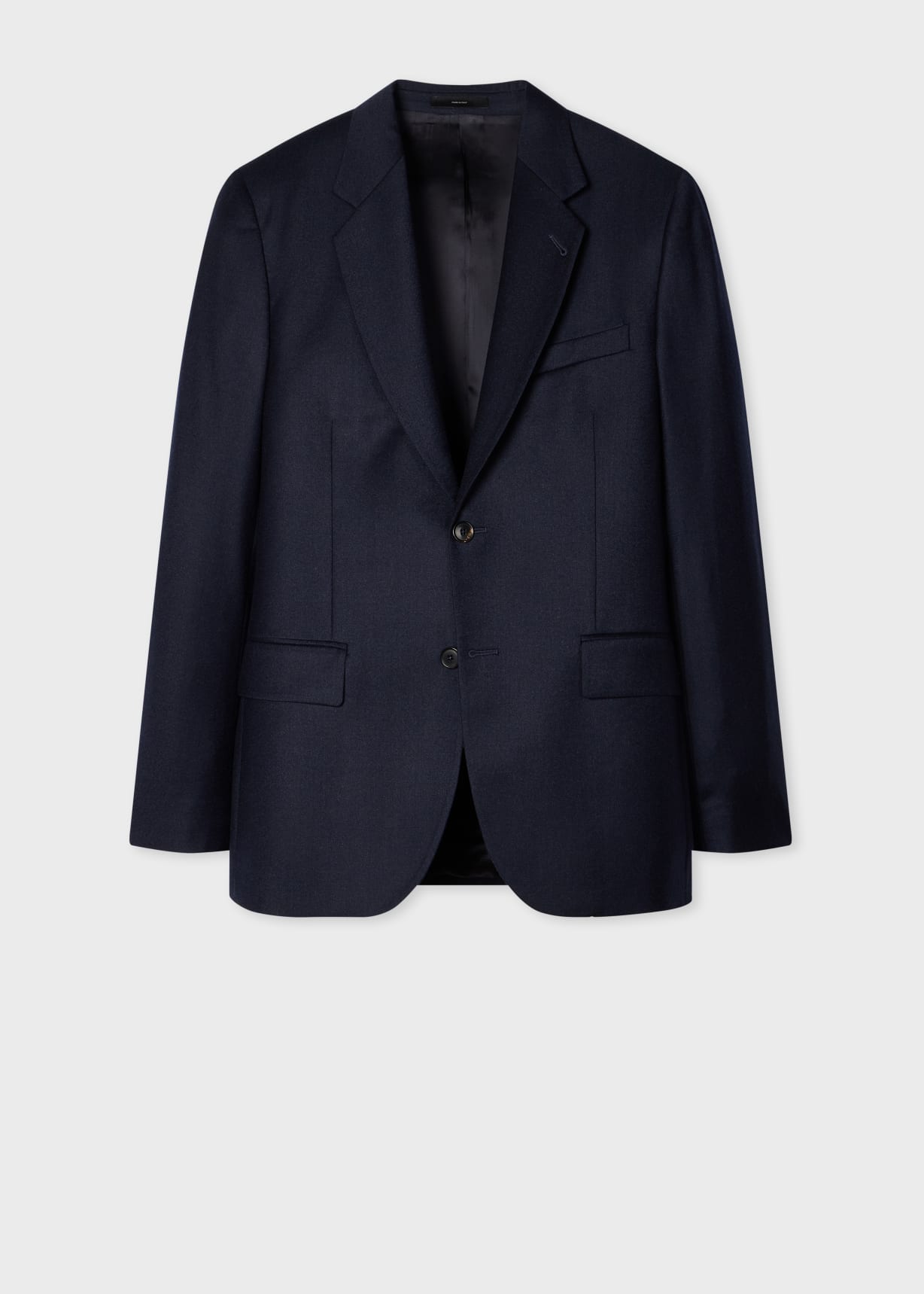 The Westbourne - Navy Wool-Cashmere Flannel Blazer