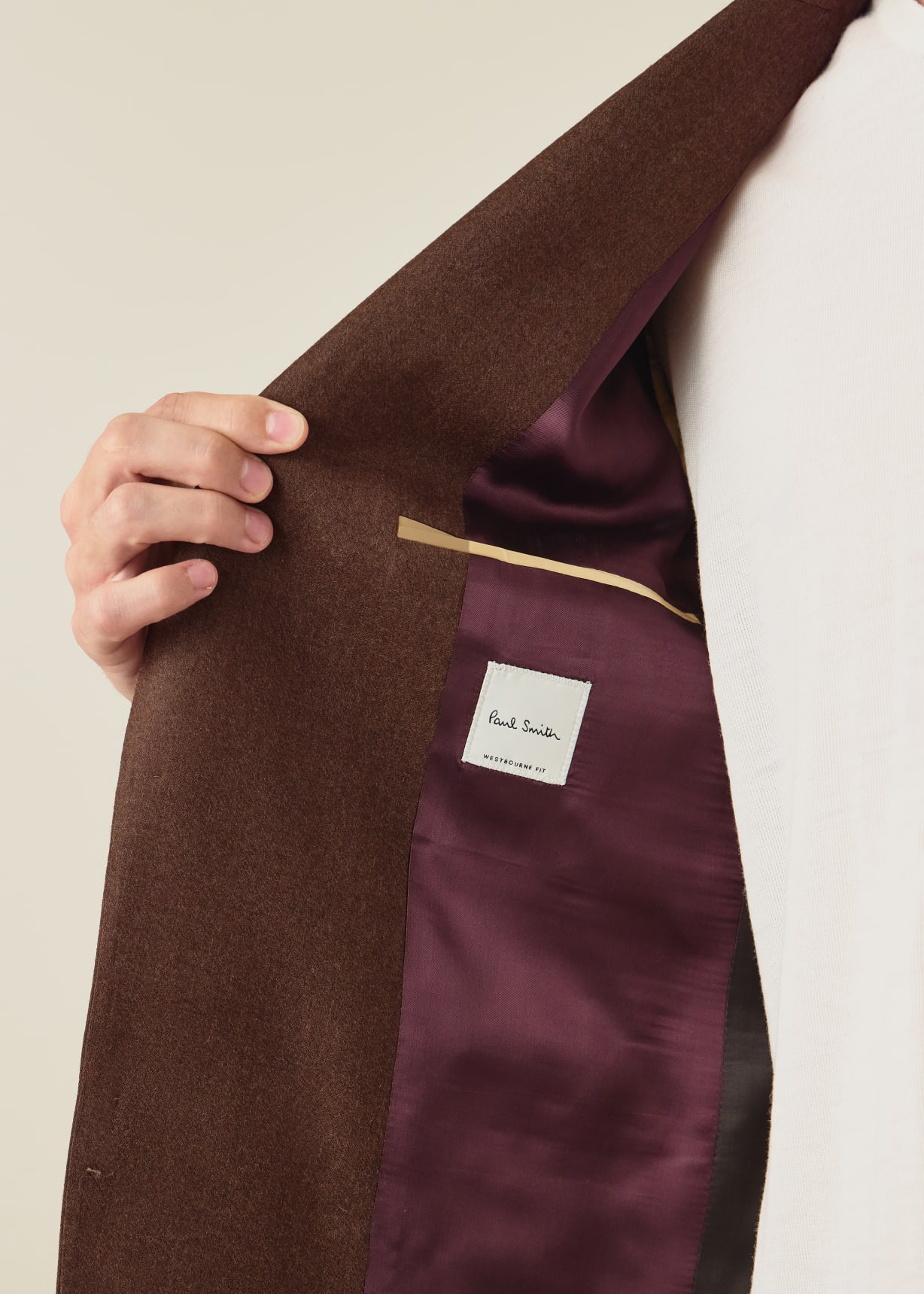 The Westbourne - Brown Wool-Cashmere Flannel Blazer