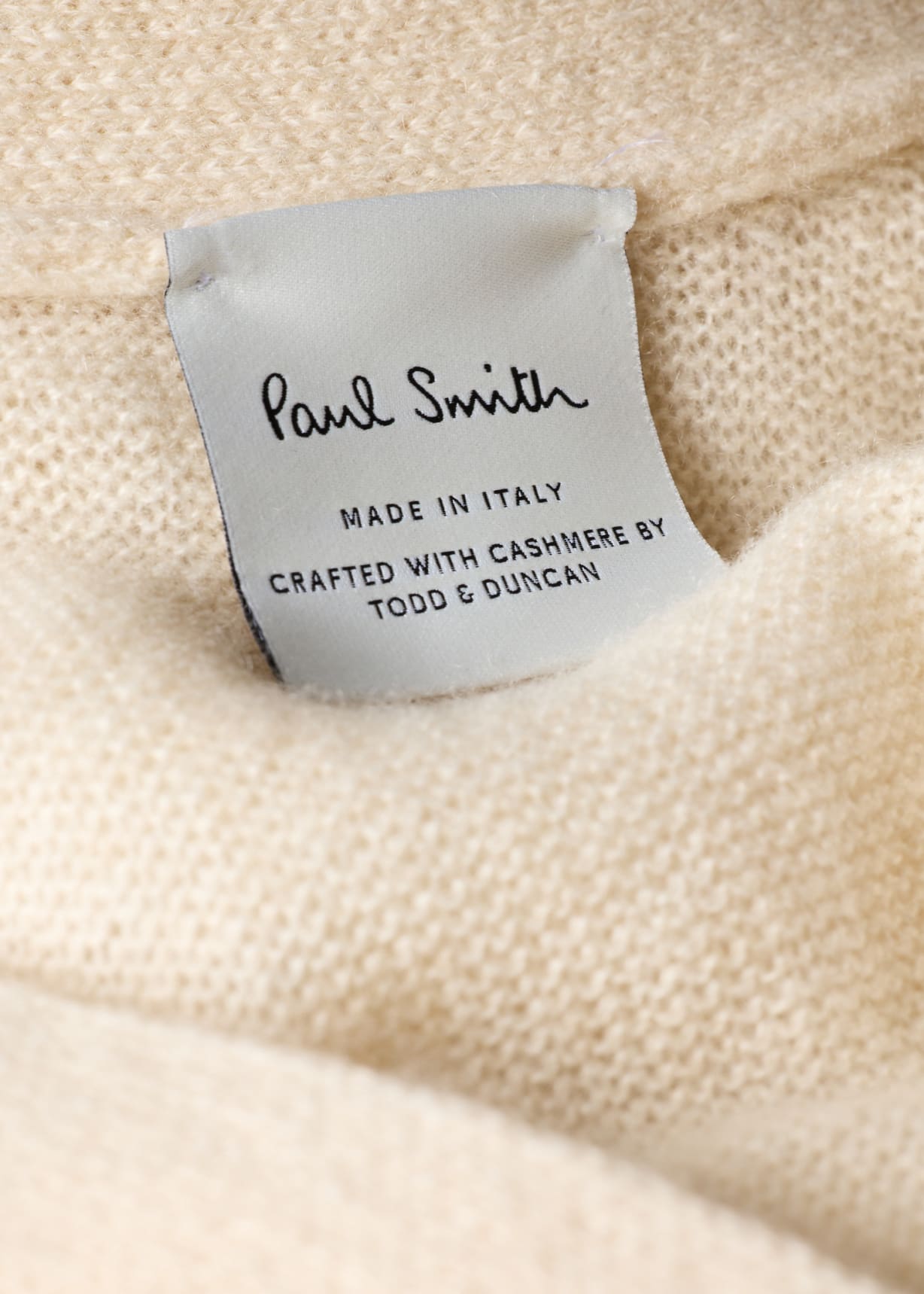 Women's Cream Cashmere 'Signature Stripe' Cardigan