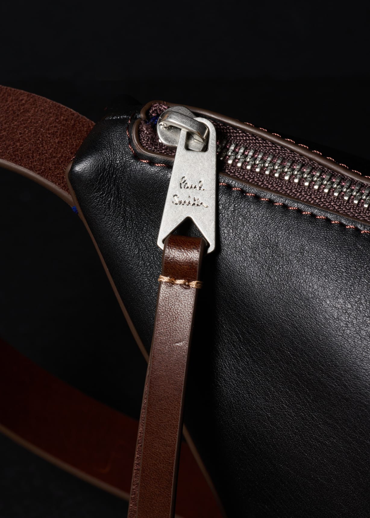 Leather Sling Crossbody Bag