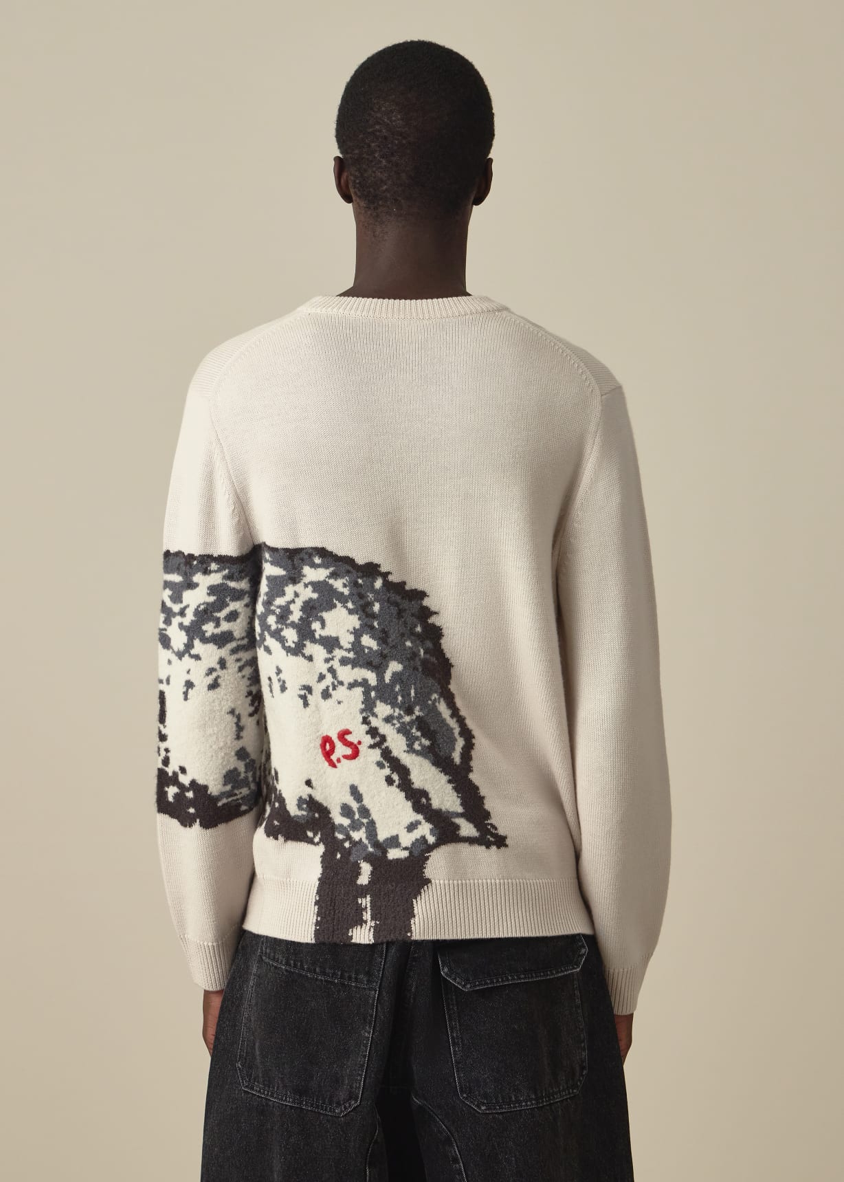Men's 'Year of the Goat' Merino Wool Sweater