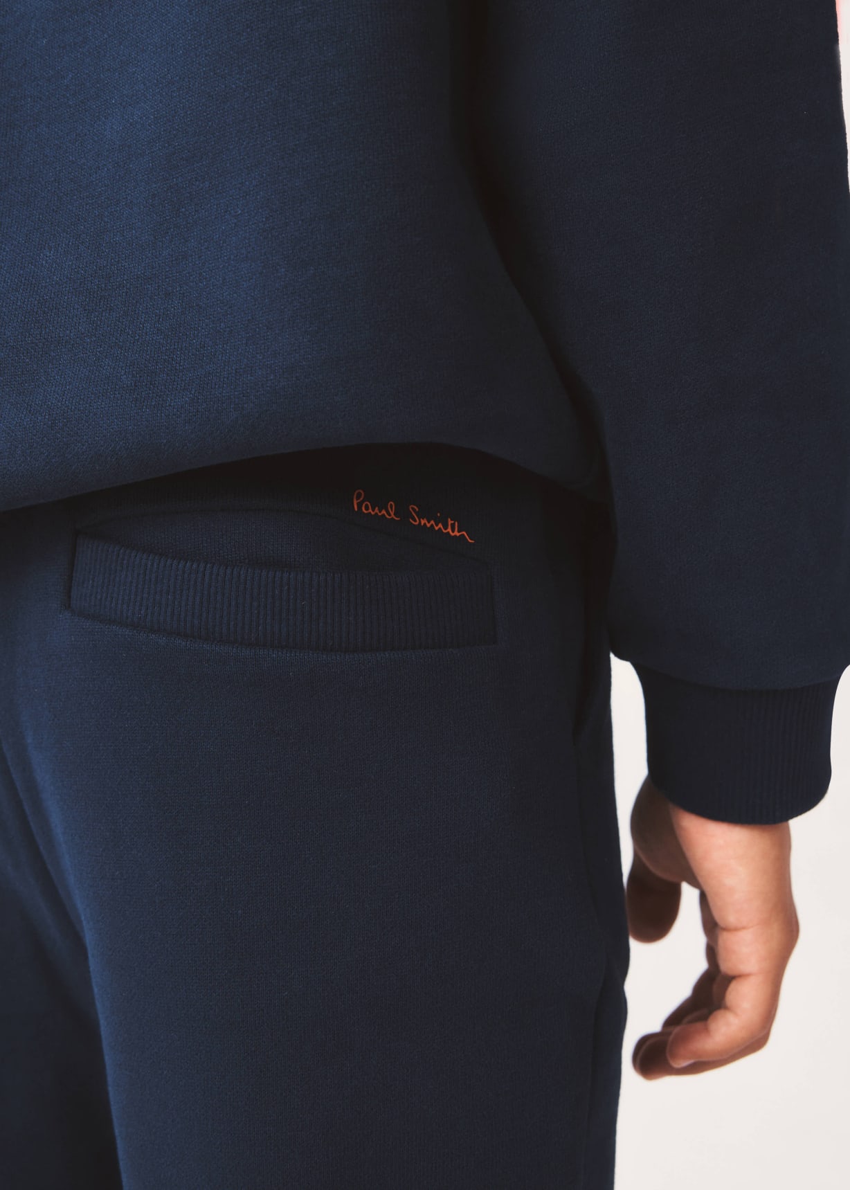 3-13 Years Navy Funnel Neck Zip Through Sweatshirt and Joggers Set
