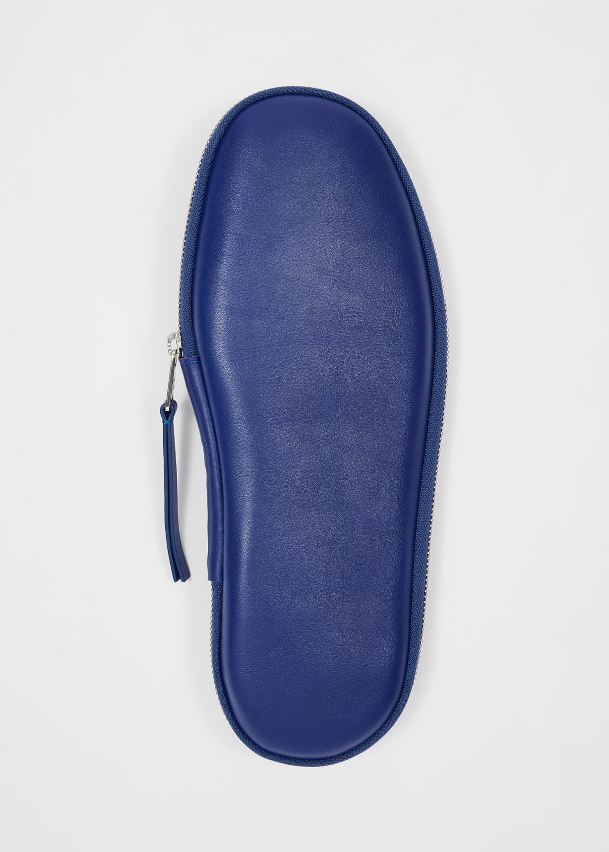 Cobalt Blue Leather Travel Slipper Paul Smith