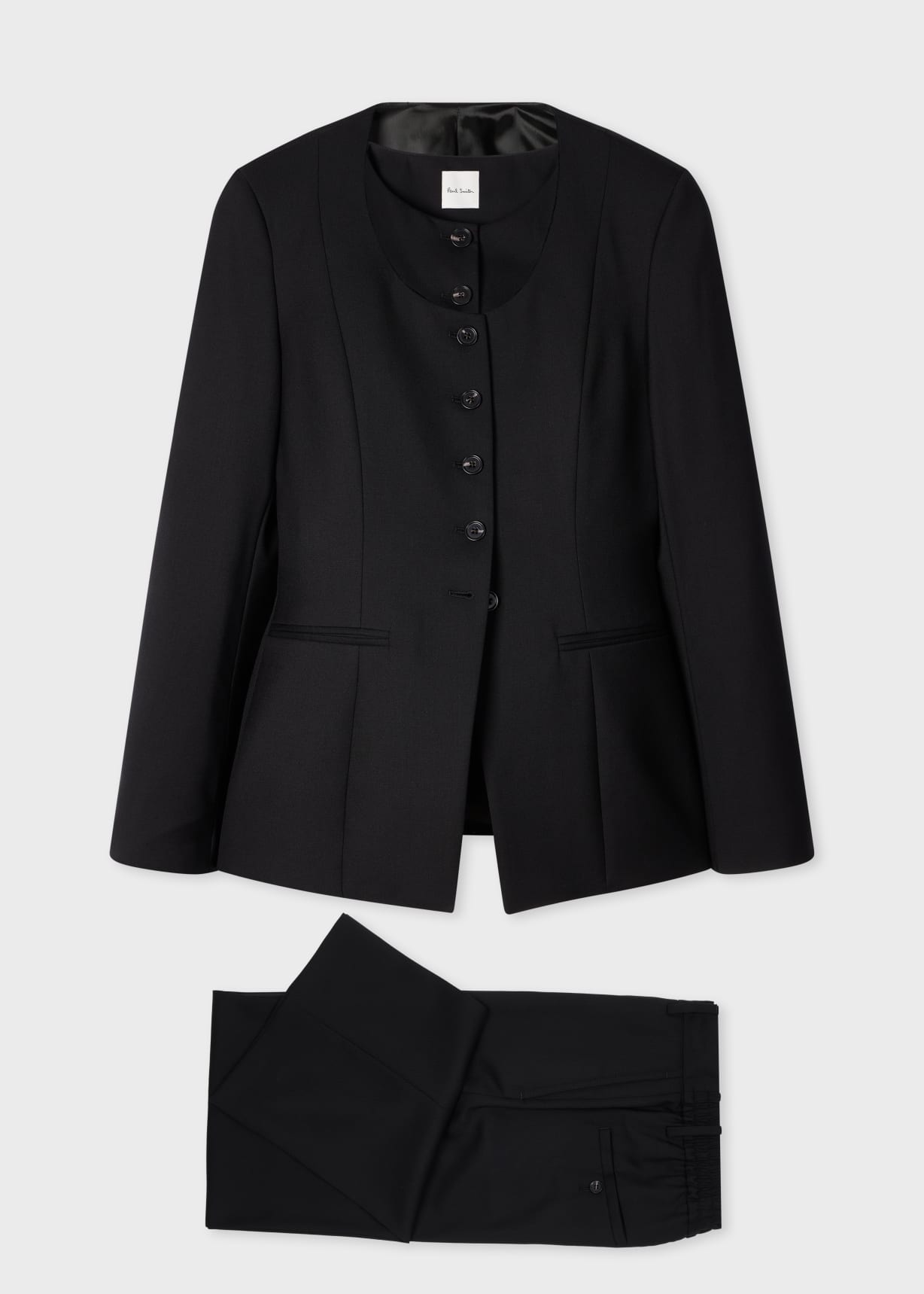 Women's A Suit To Travel In - Black Three-Piece Suit