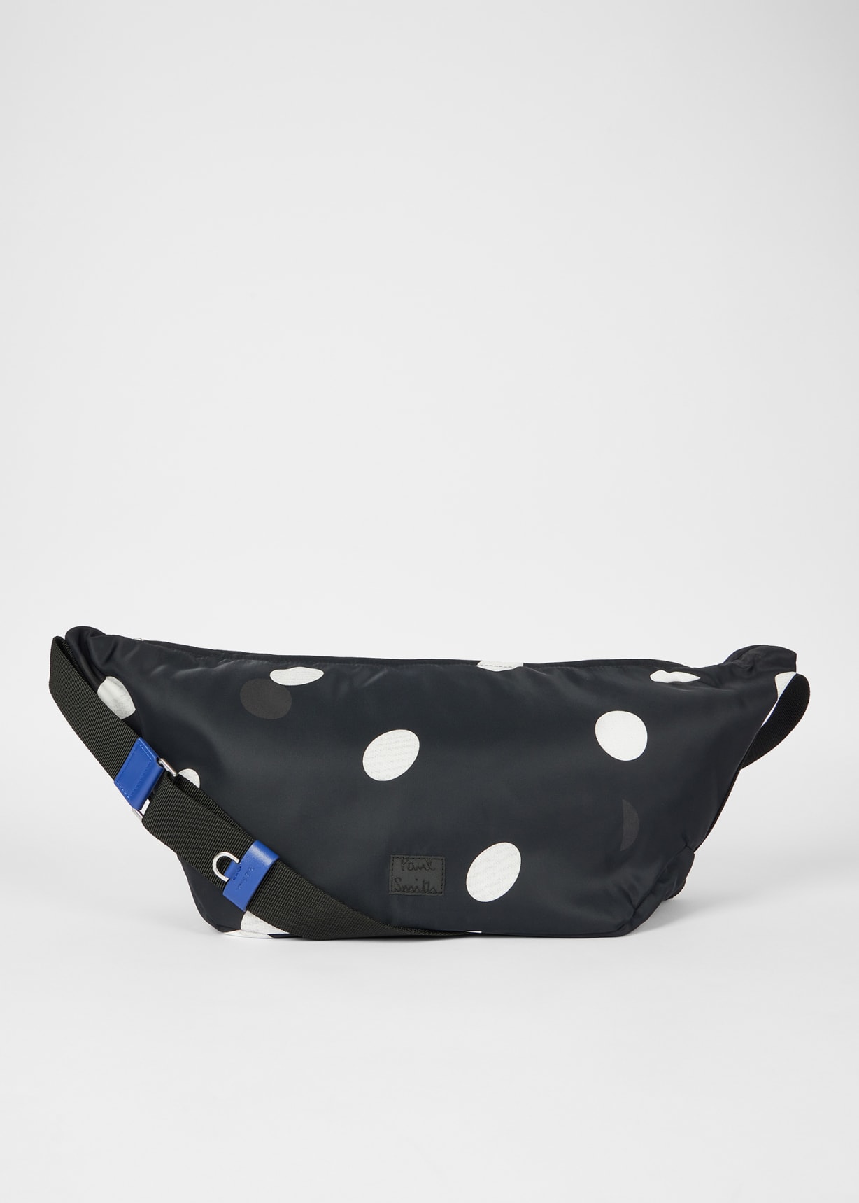 Black Polka Dot Messenger Bag