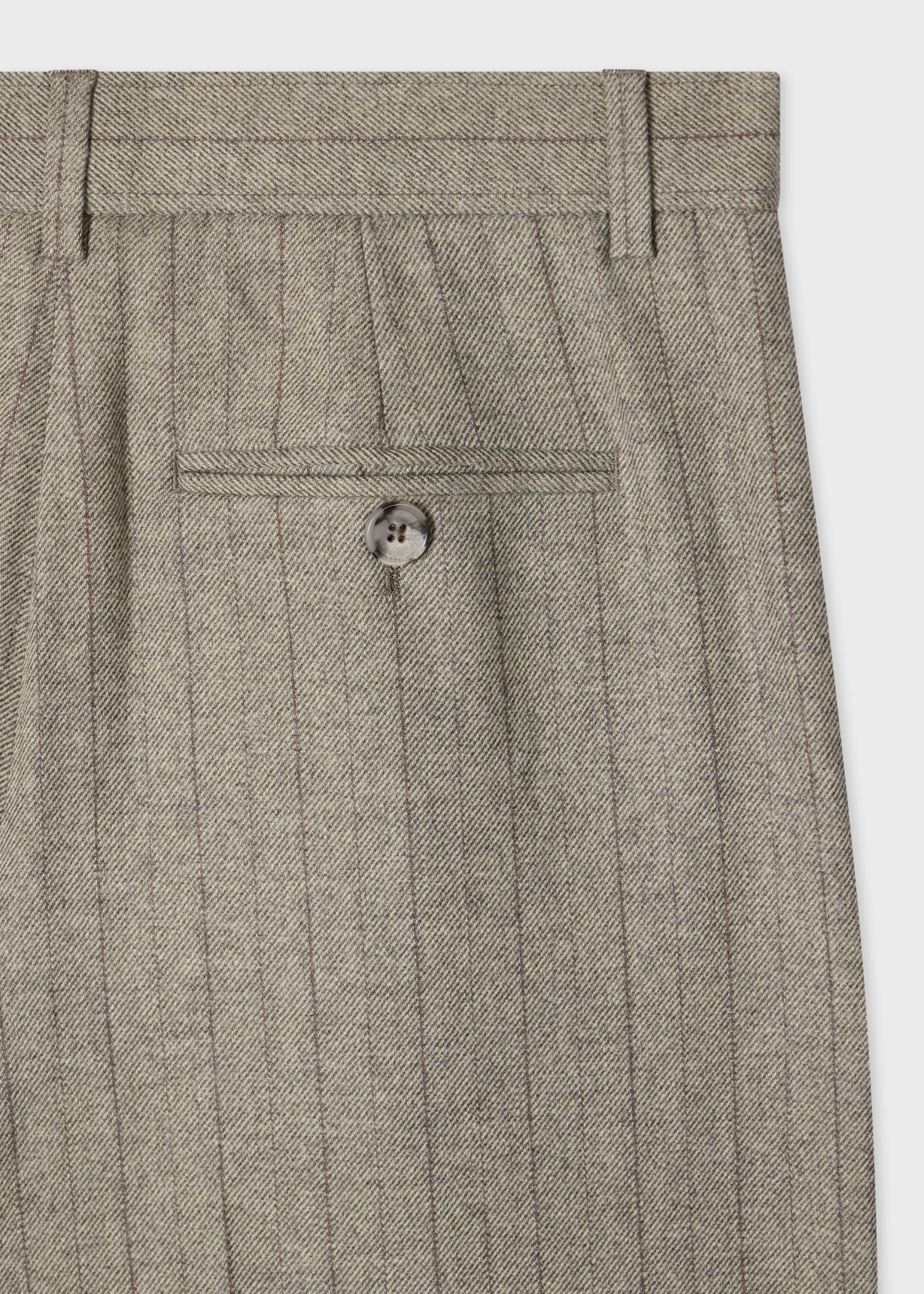 Women's Chalk Stripe Wool-Blend Wide-Leg Trousers