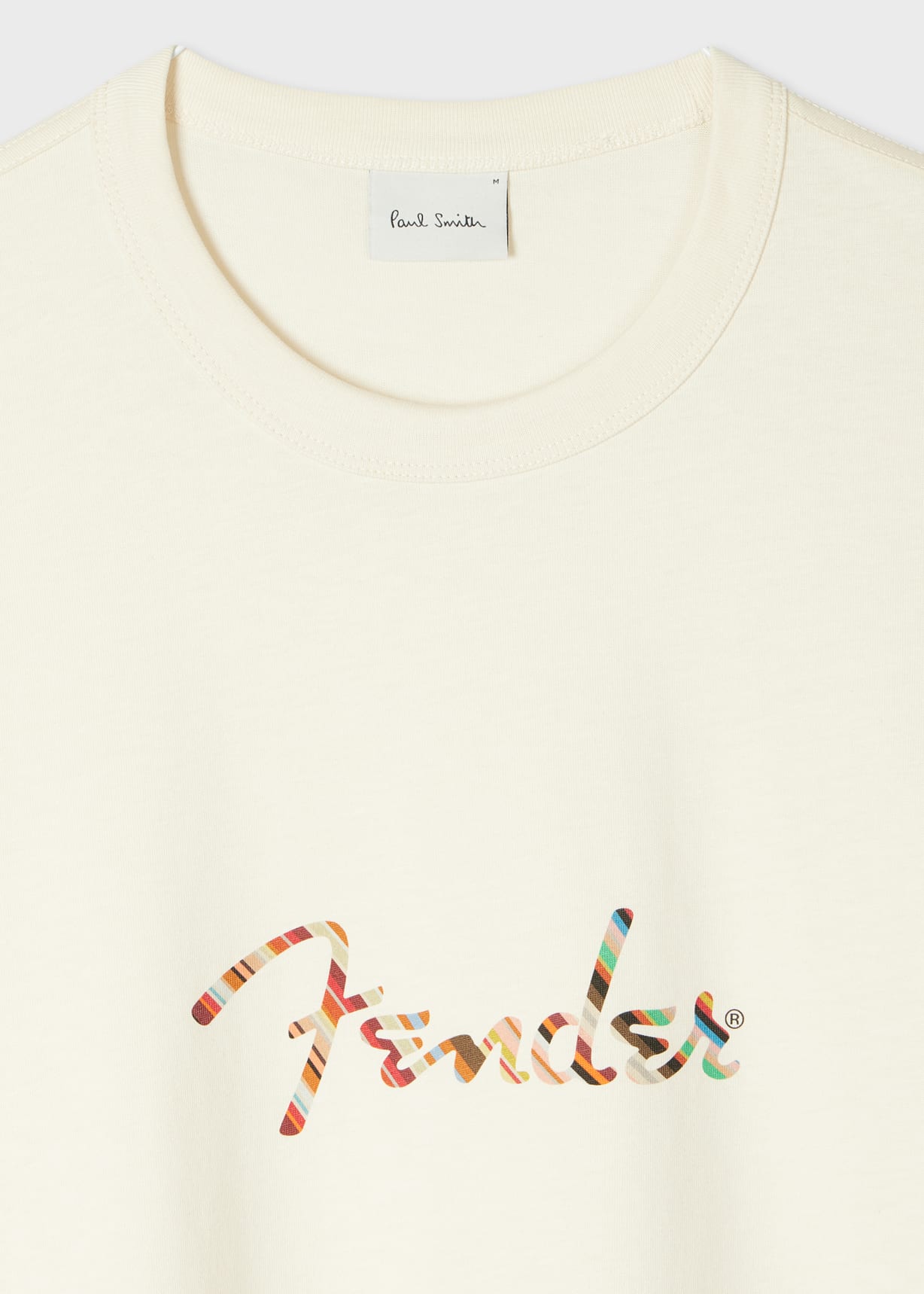 Paul Smith + Fender - Signature Stripe Logo T-Shirt