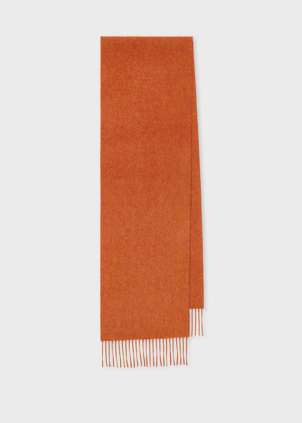 Orange Cashmere Scarf