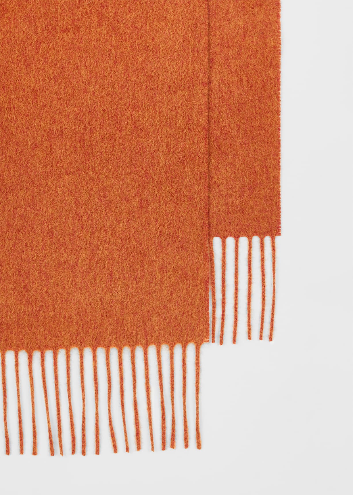 Orange Cashmere Scarf