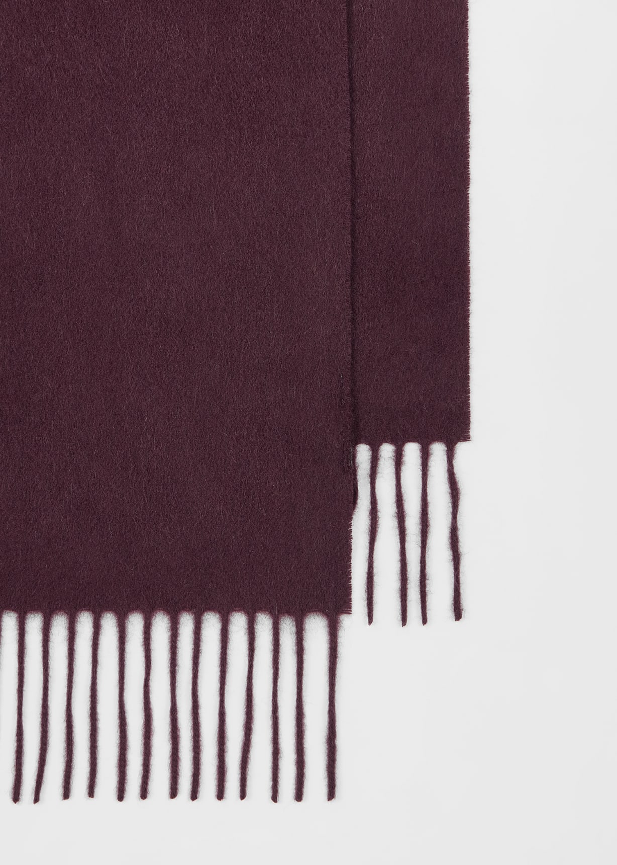 Damson Cashmere Scarf