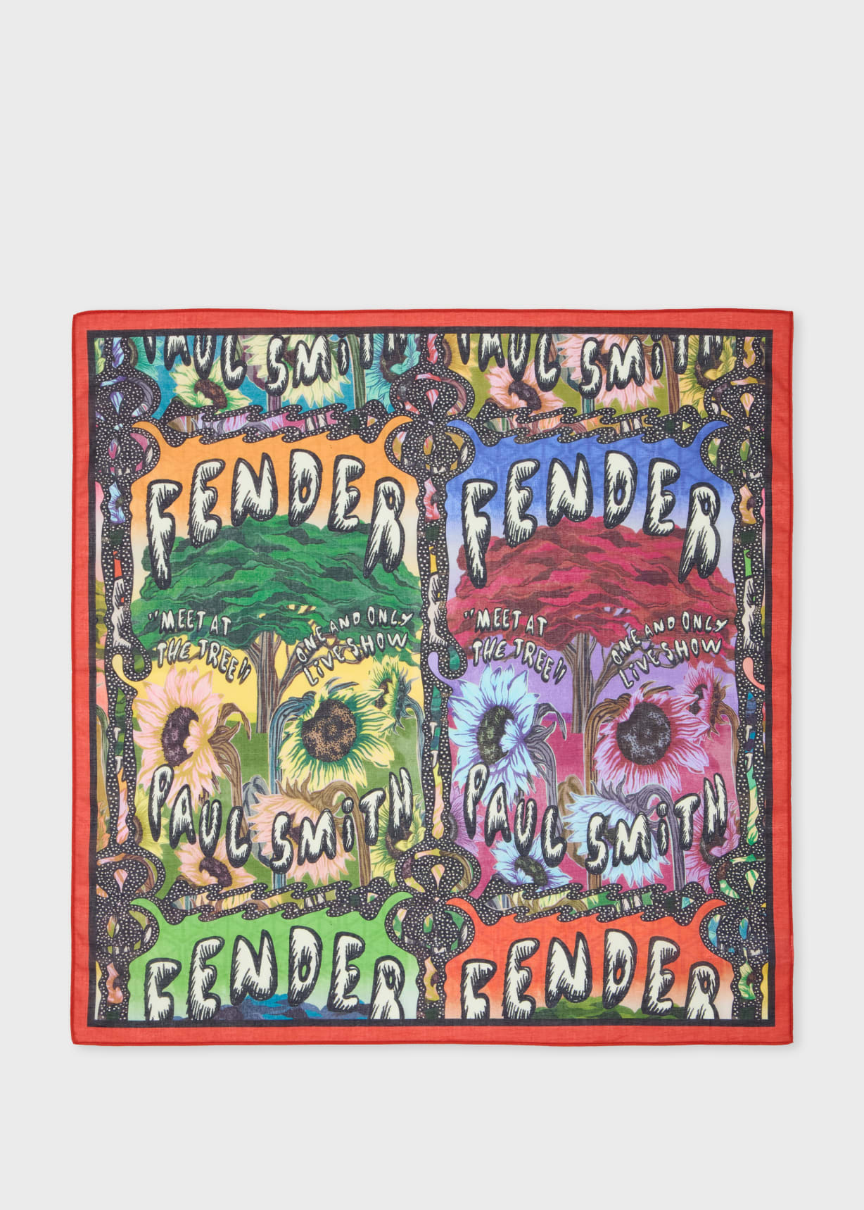 Paul Smith + Fender - Poster Print Bandana