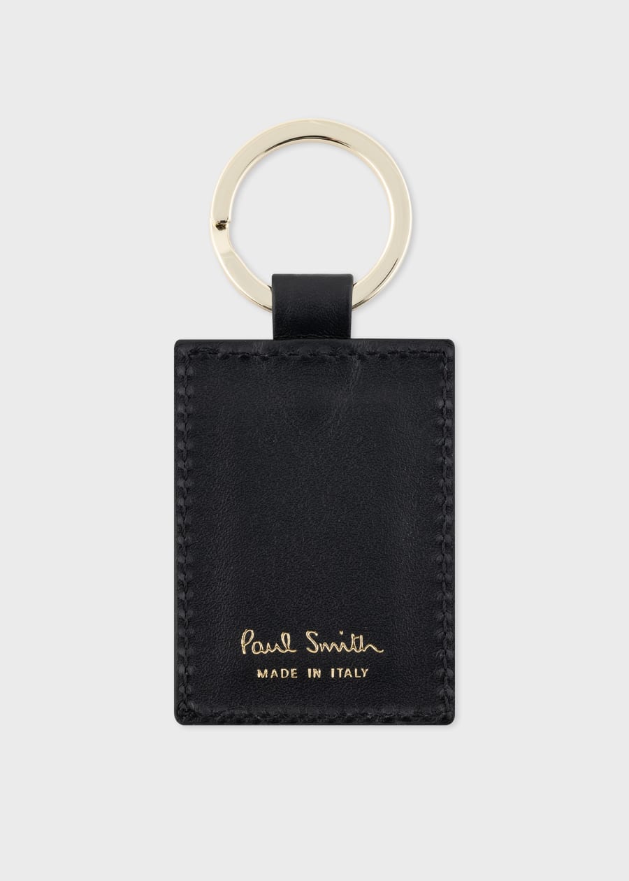 Silver Artist Stripe 'Mini' Keyring