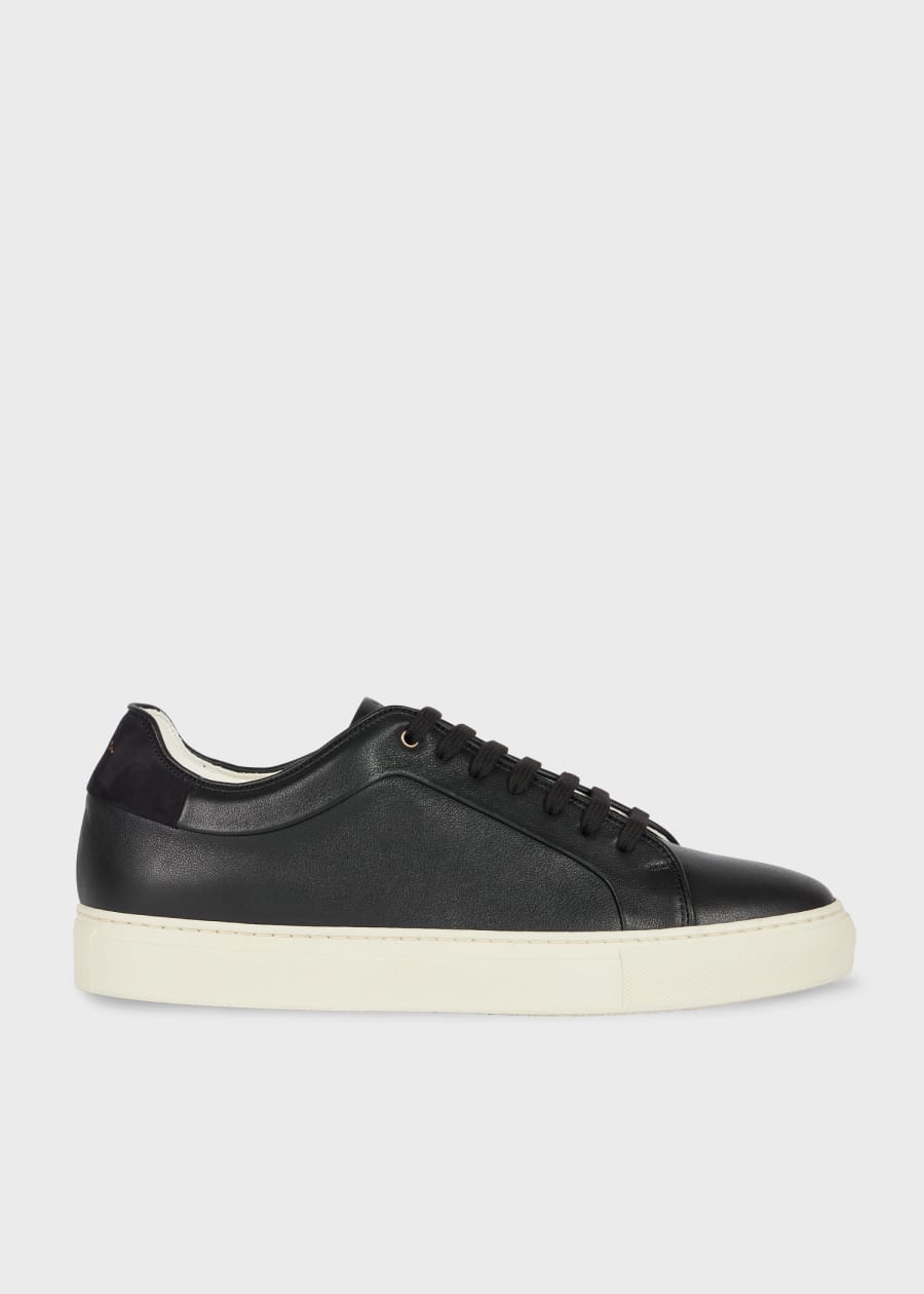 Men's Black 'Eighty Five' Leather Sneakers