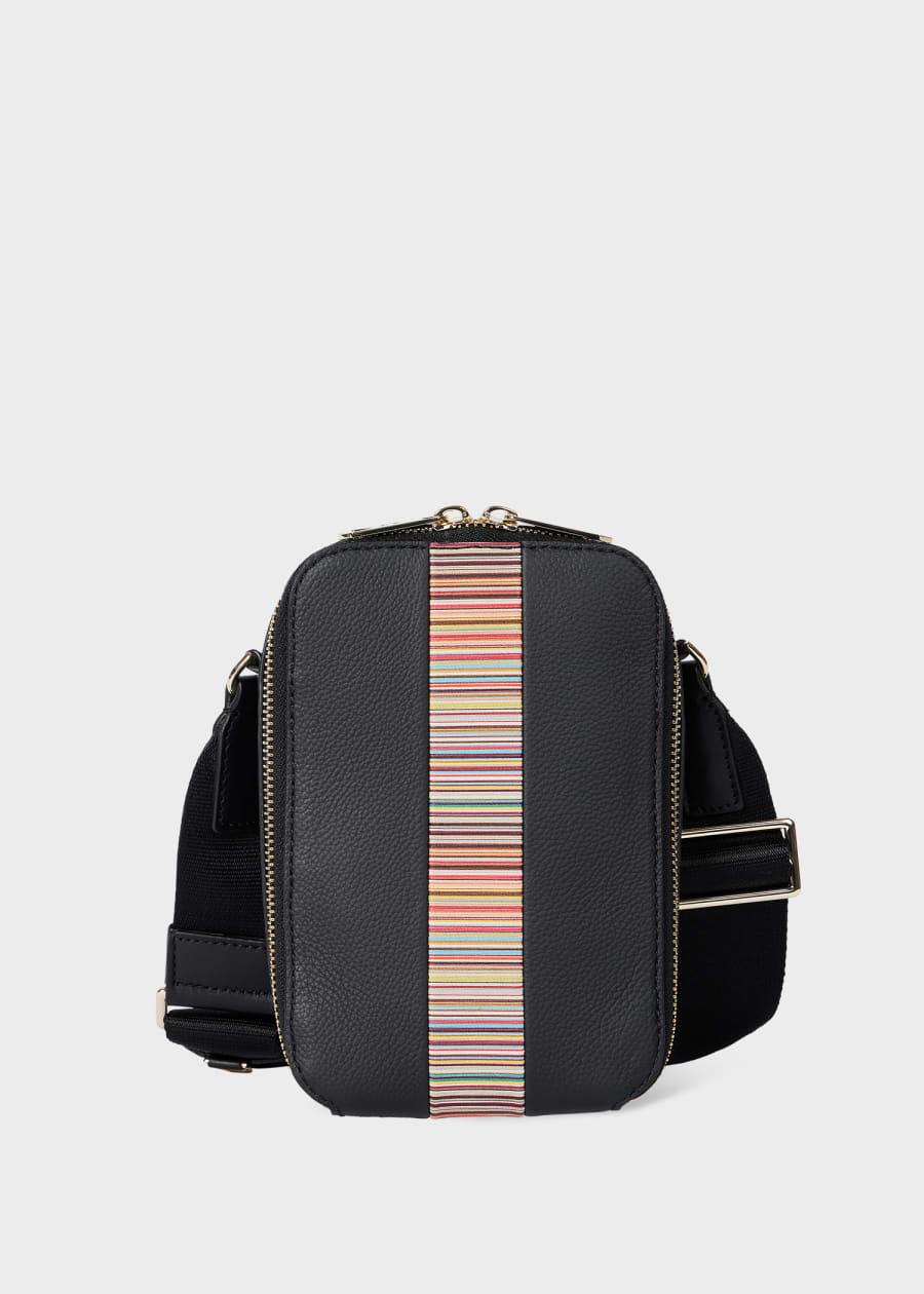 Susan Bijl x Paul Smith - Pink Mixed-Stripe 'The New Shopping Bag