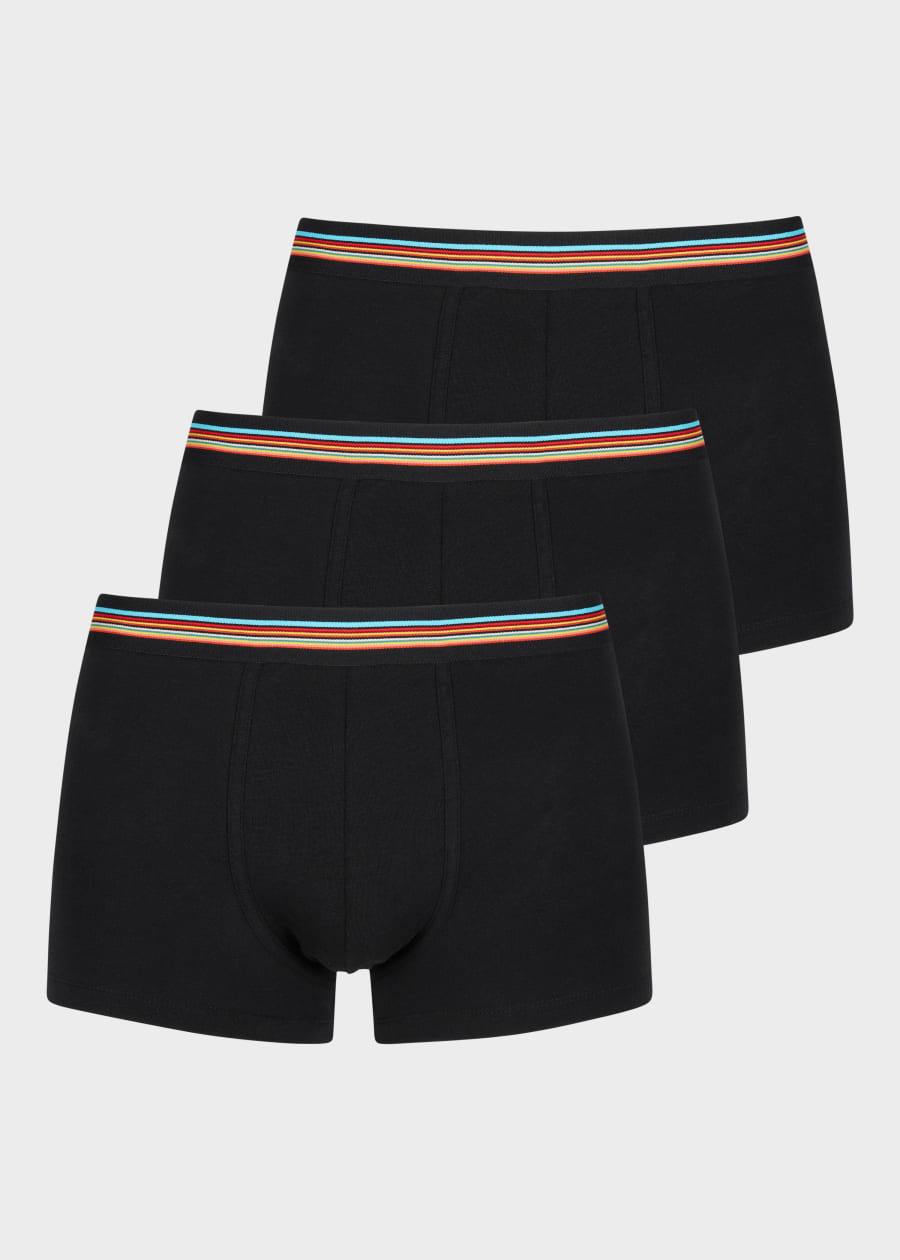 Black Boxer Briefs Three Pack