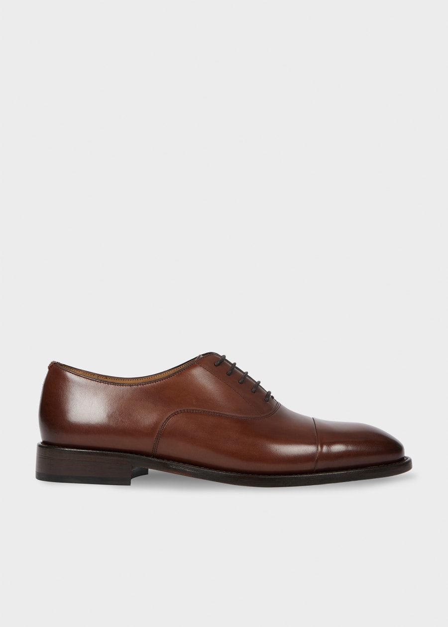 Chocolate Brown Leather 'Bari' Shoes