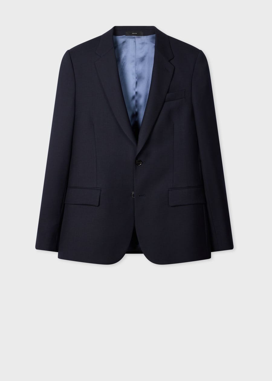 Paul Smith ブラックジャケット Mサイズ A Suit To Travel In - Black Wool Patch-Pocket Blazer