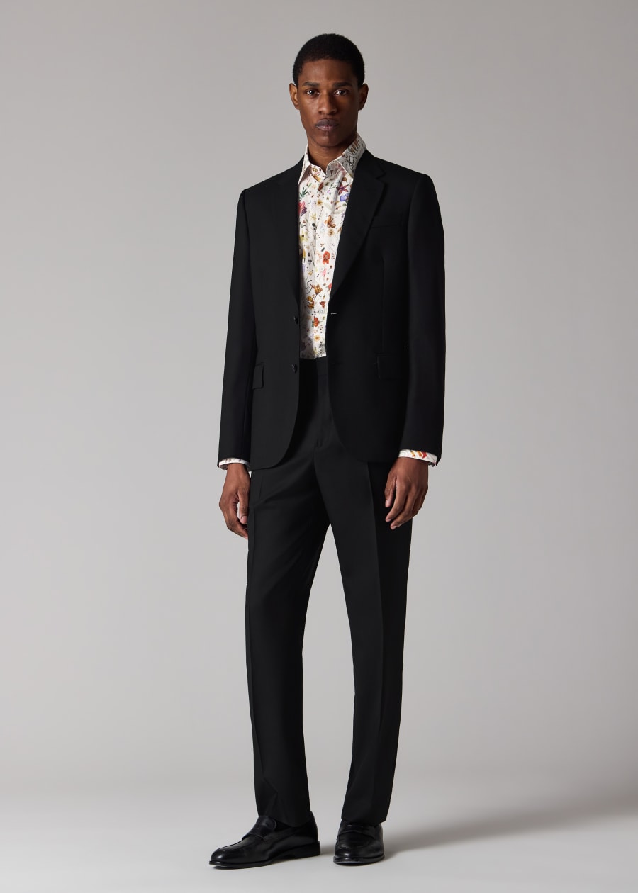 Men's Designer Black Suits | Luxury Black Suits for Men