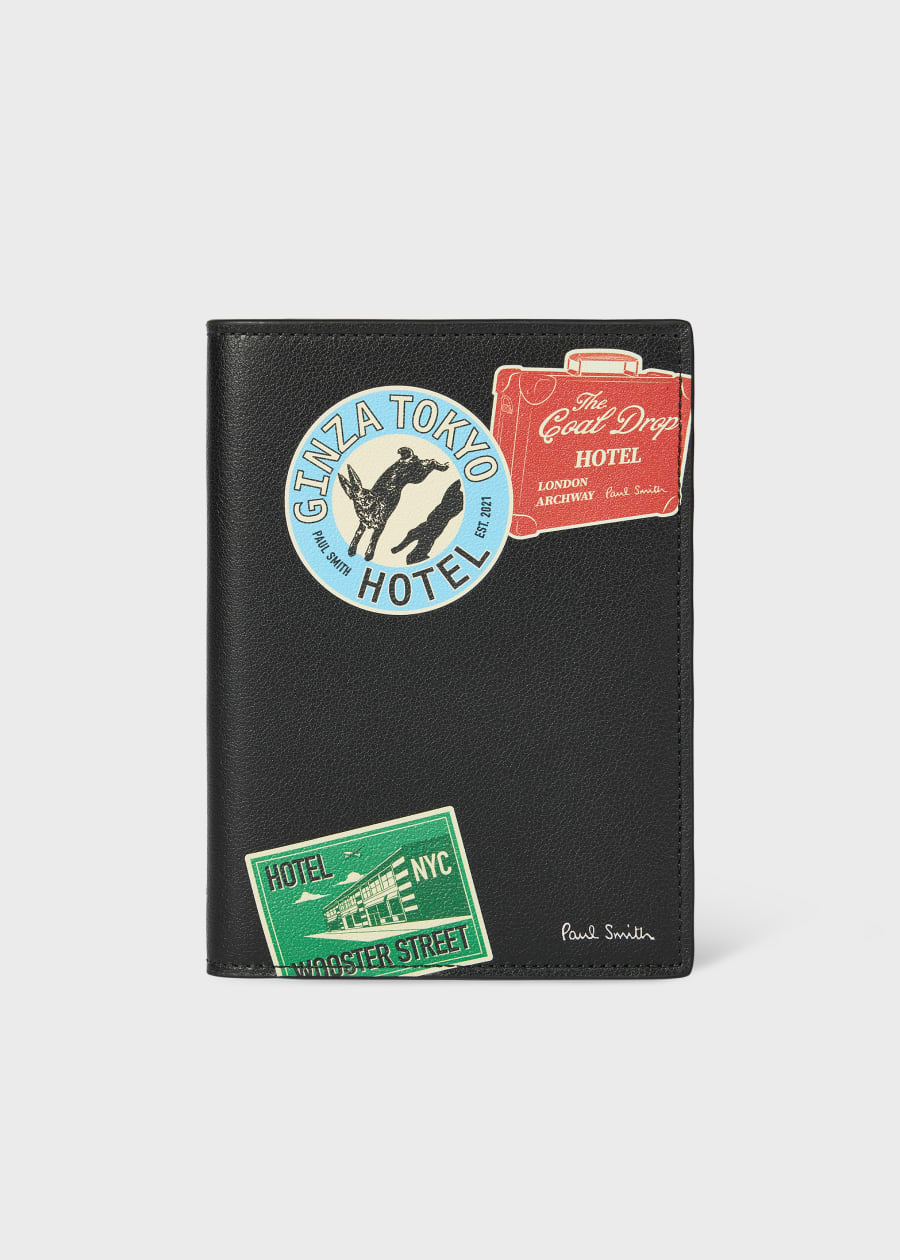 Men's Brown Leather 'London' Passport Holder