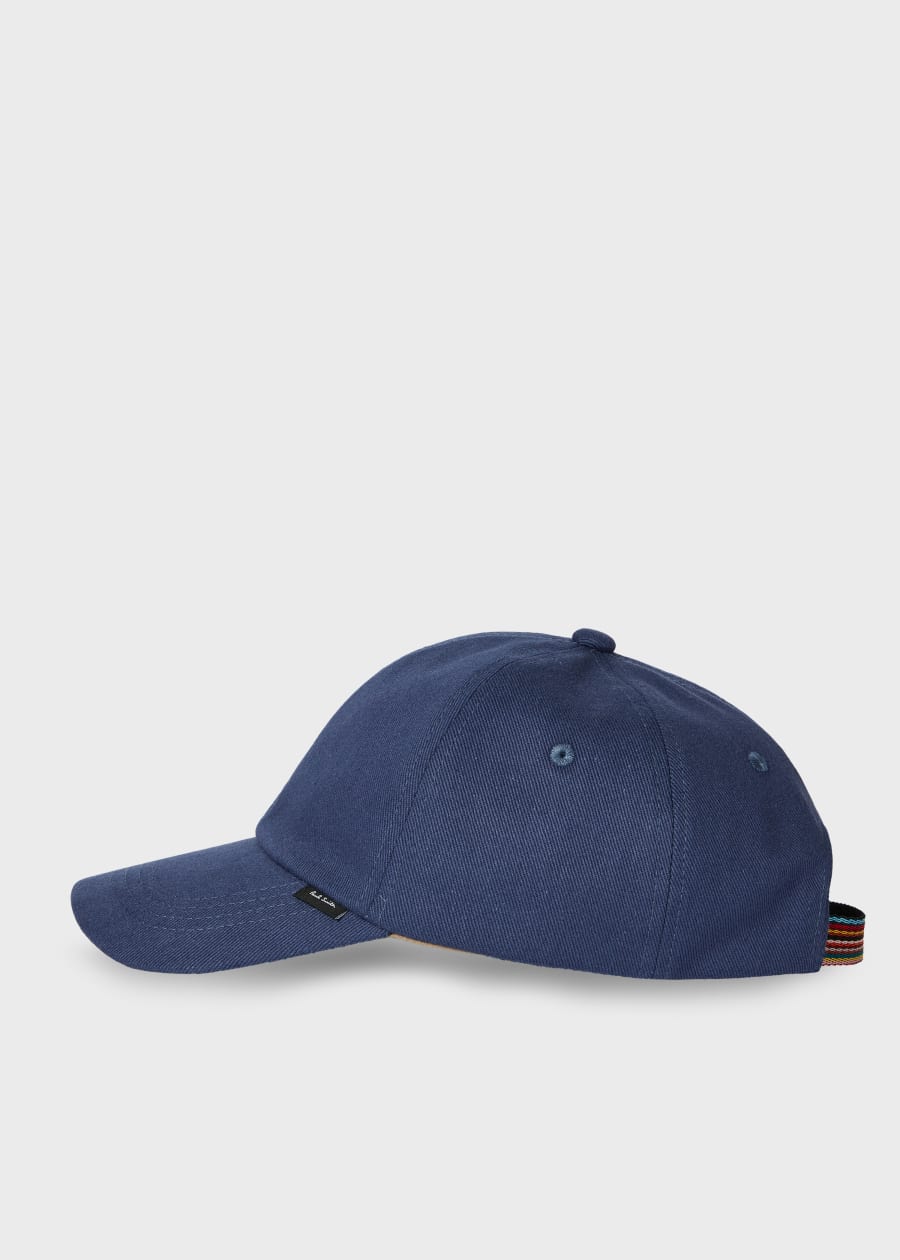 Men's Navy Contrast Brim Baseball Cap