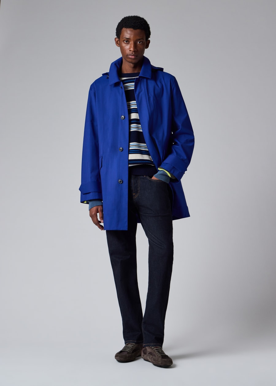 ジャケット・アウター Paul Smith MELTON LONG COAT Men's Designer Coats & Jackets | Luxury Men's Outerwear