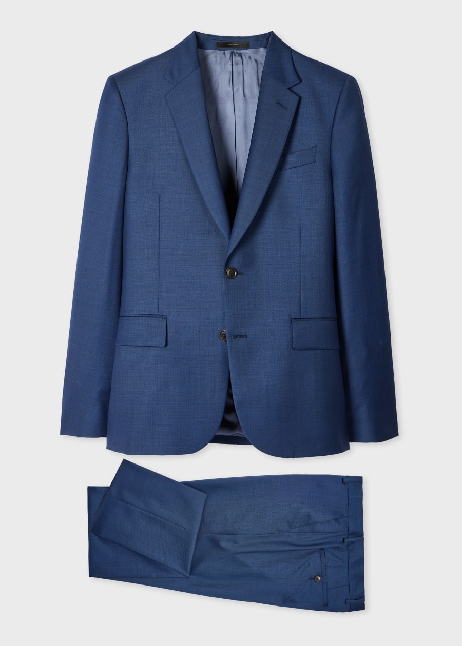 The Soho - Tailored-Fit Navy Wool 'A Suit To Travel In'