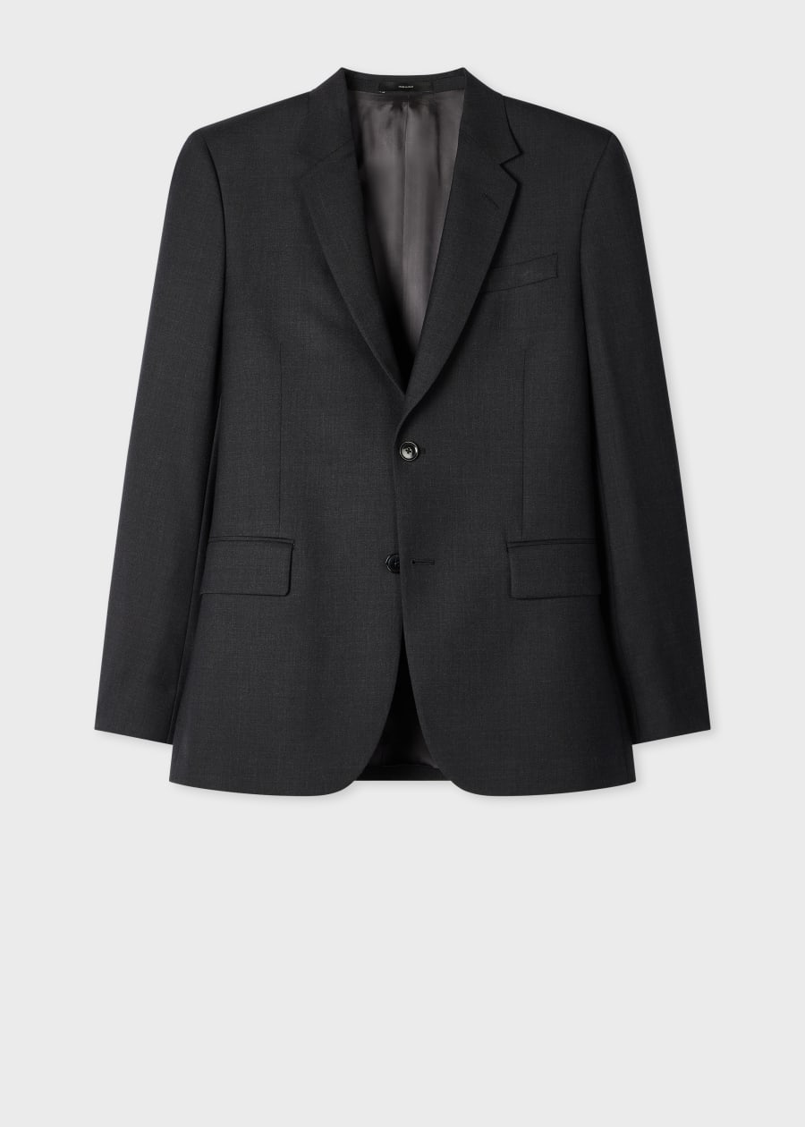 The Soho - Tailored-Fit Navy Wool 'A Suit To Travel In' Blazer