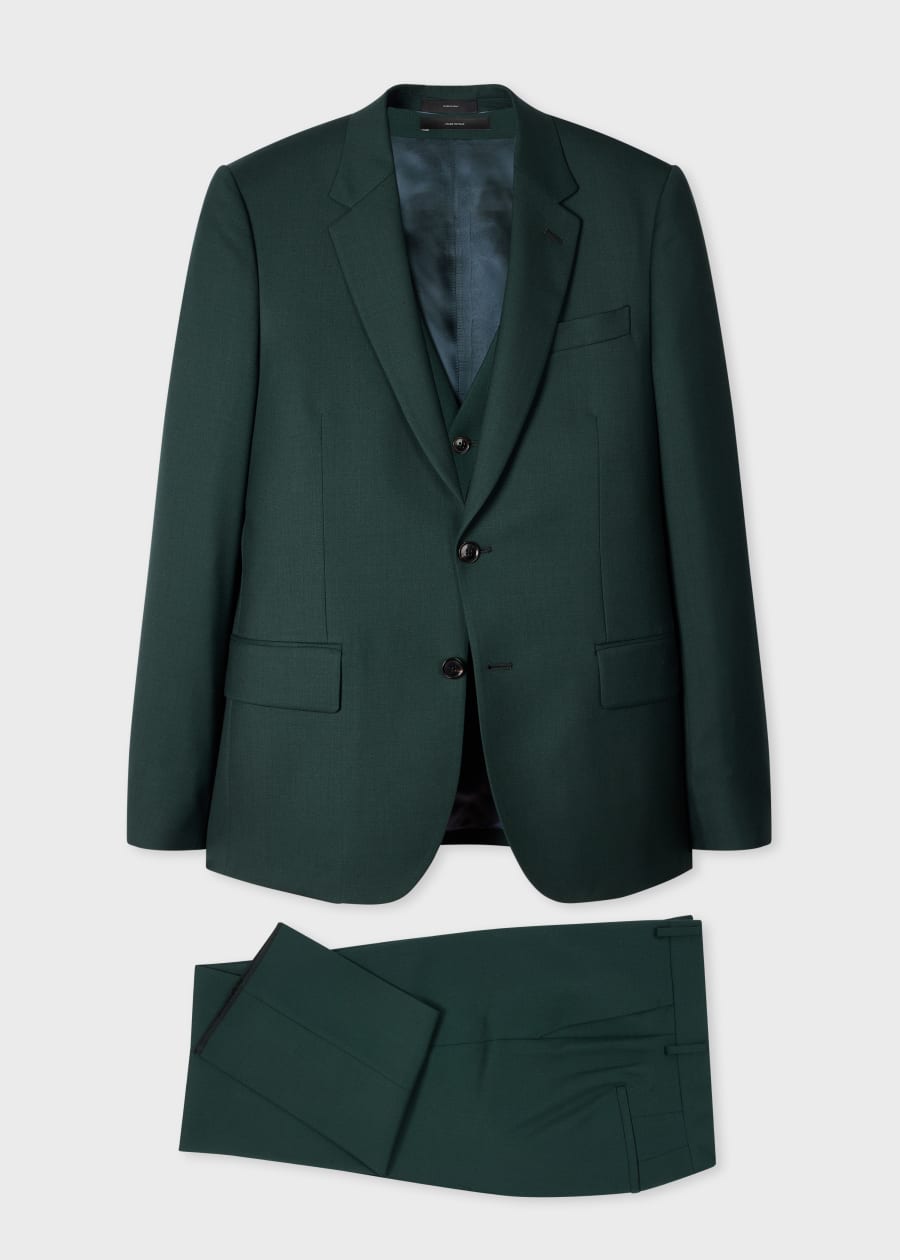 The Soho - Tailored-Fit Black Wool 'A Suit To Travel In'