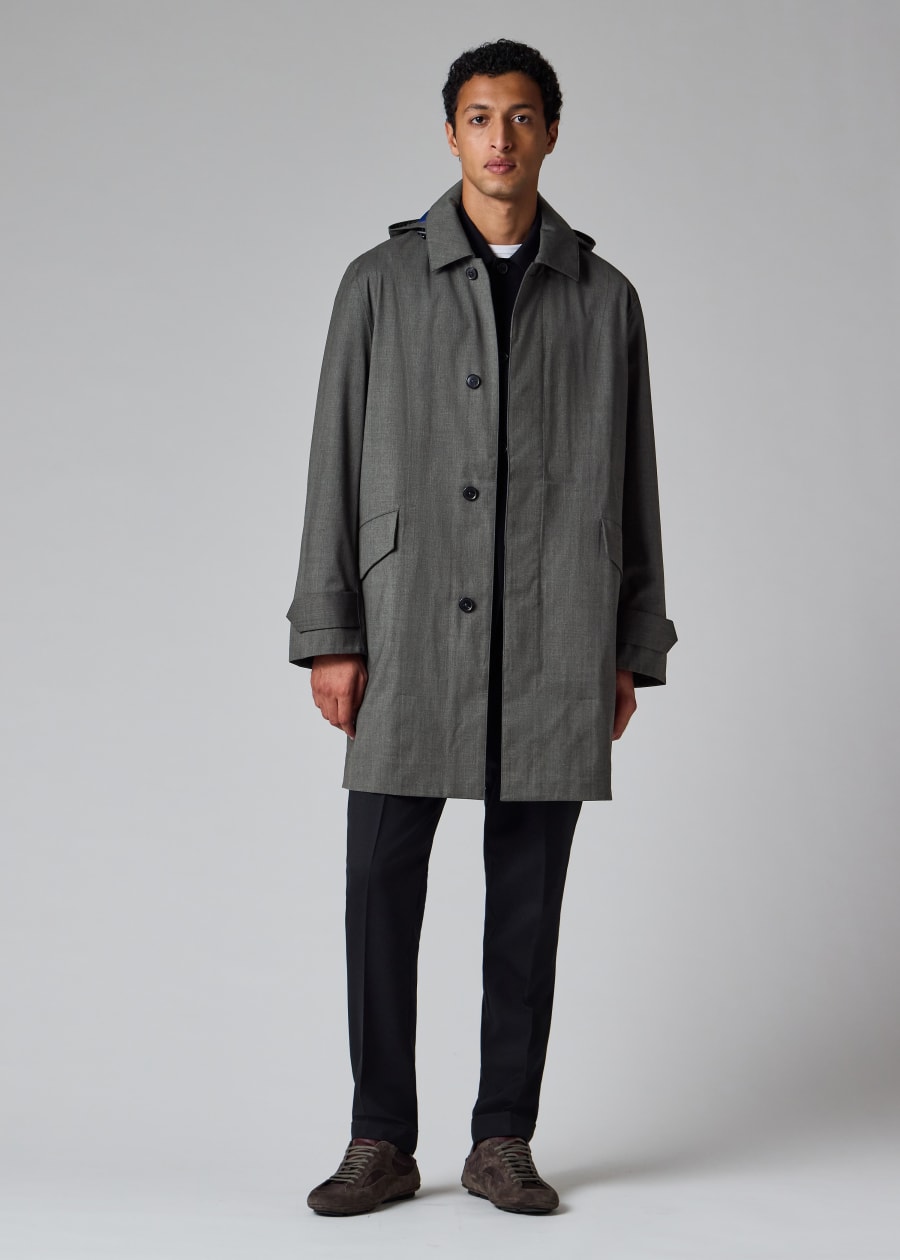 ジャケット・アウター 90s Paul Smith LONDON wool hooded coat Designer Wool Coats for Men | Men's Luxury Overcoats