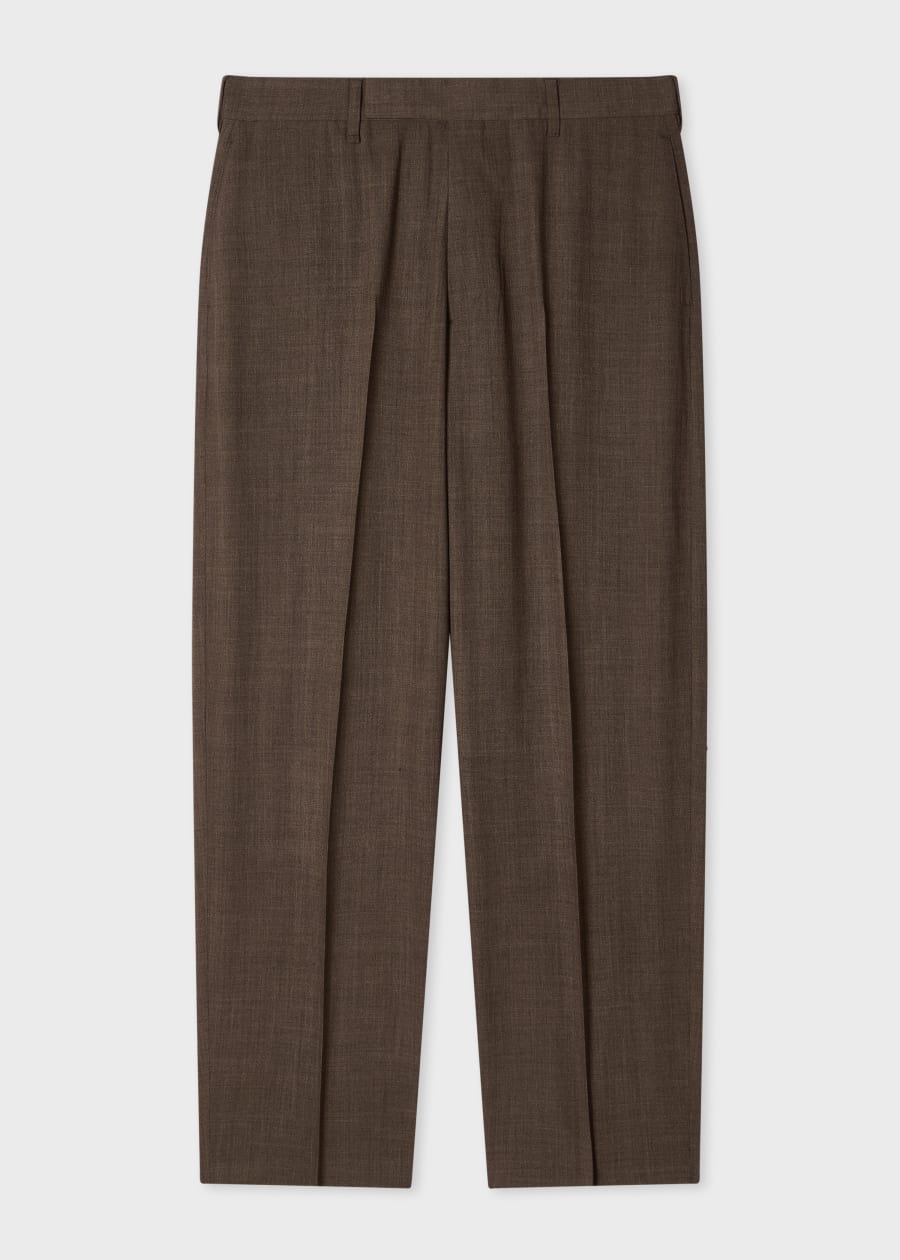 Men's Dark Navy Linen Trousers
