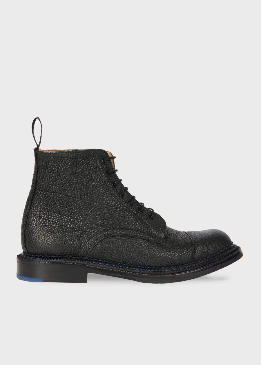 Men's Black Leather 'Falk' Boots