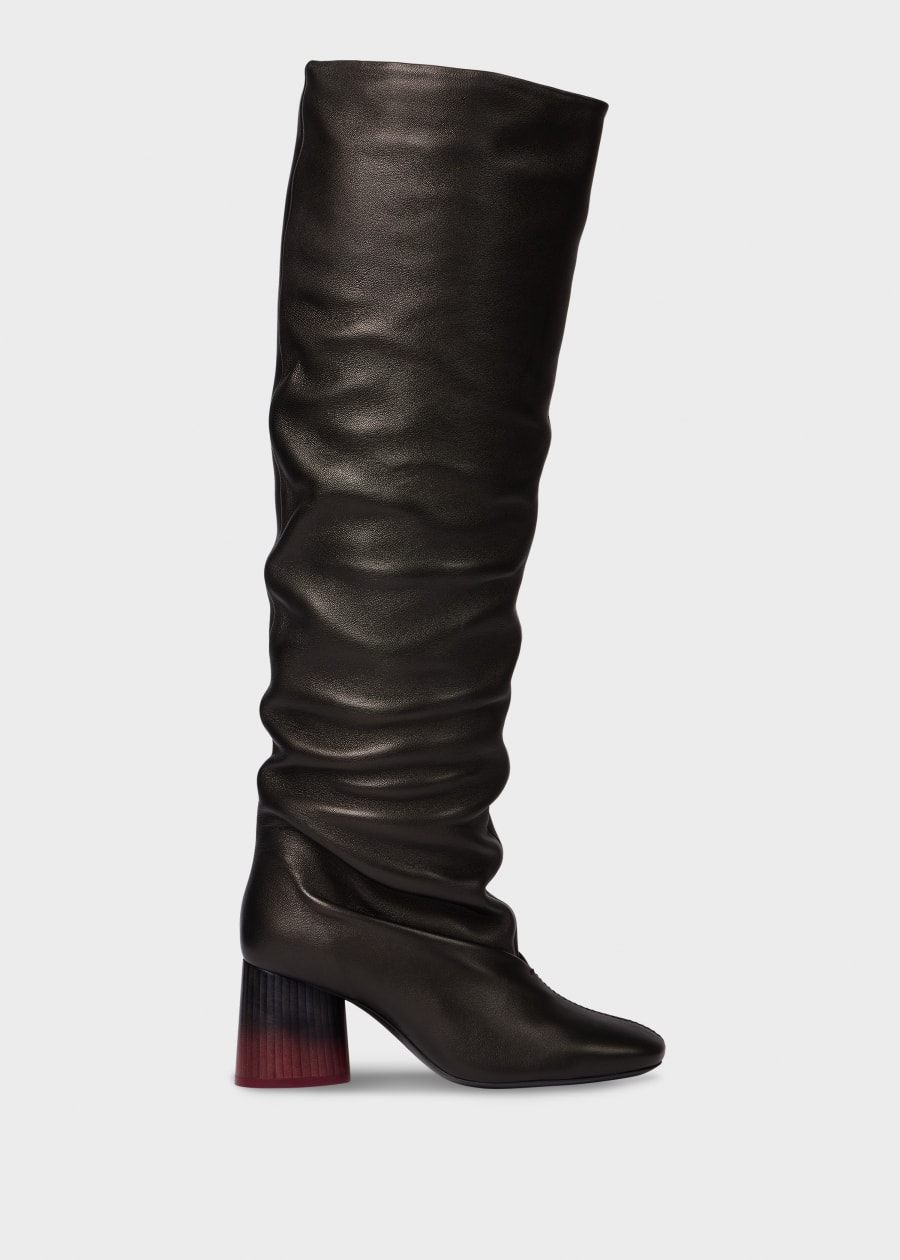 Women's Black Leather 'Dalias' Chelsea Boots
